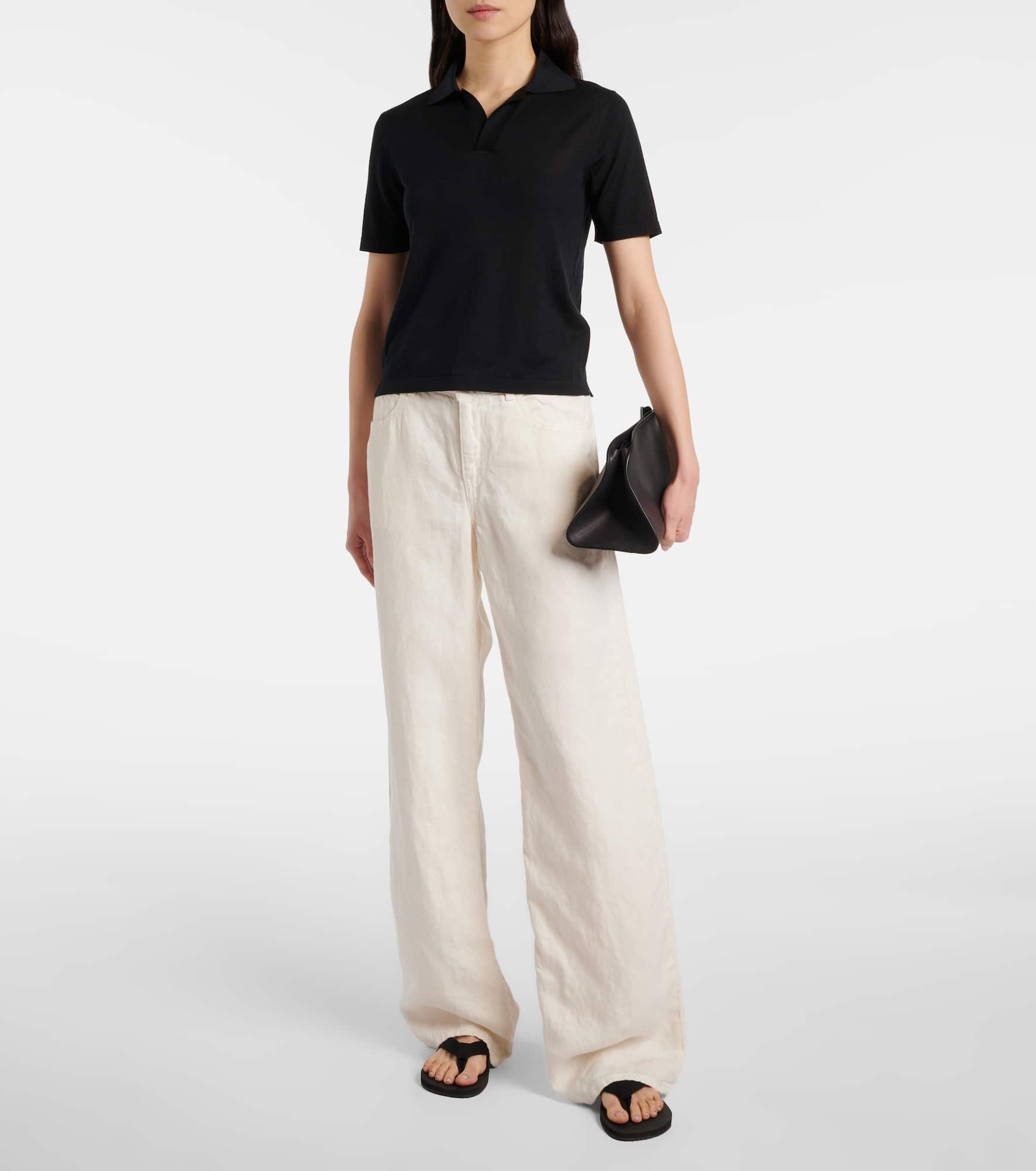 Julianna silk polo shirt - 2