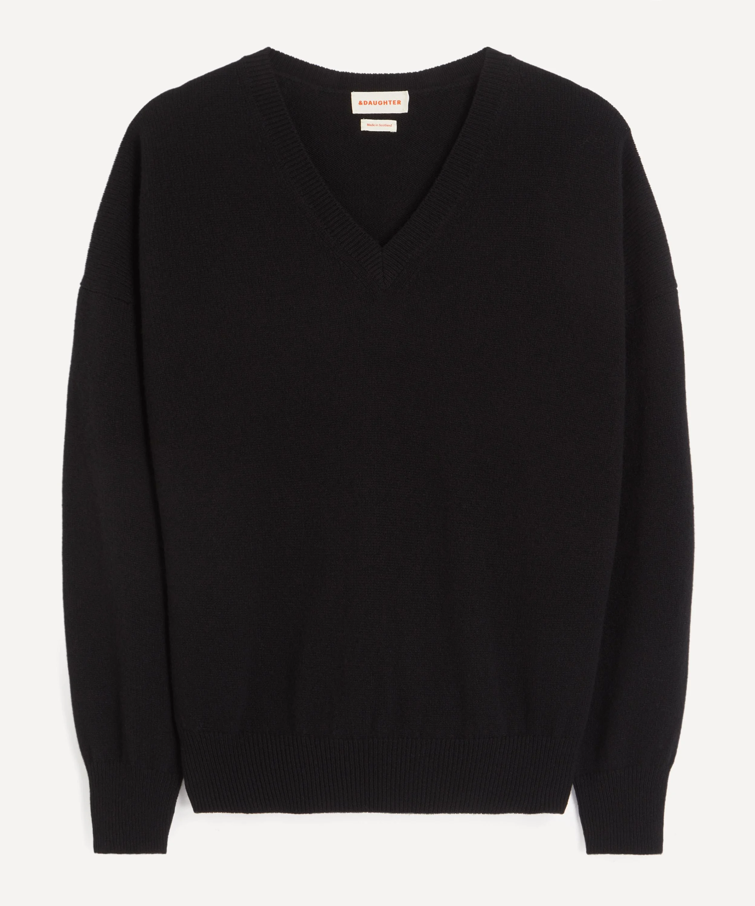 Innes Slouch V-Neck Jumper - 1
