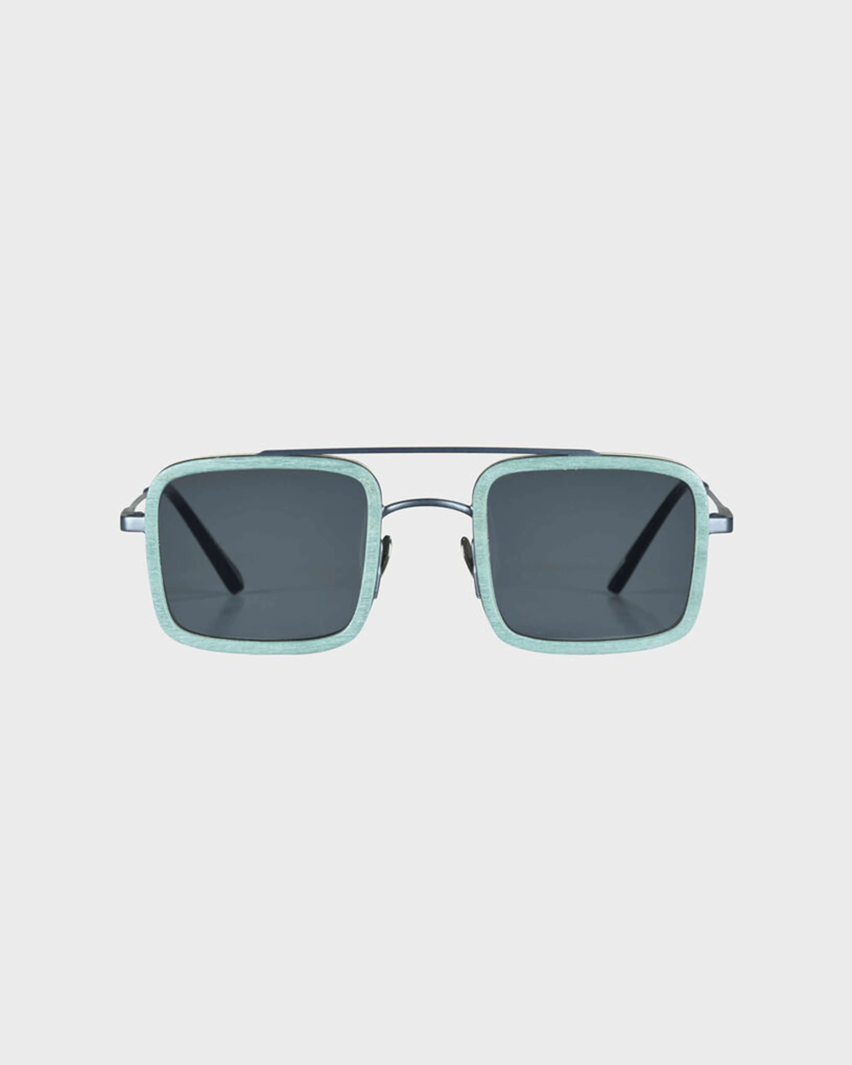 White Tulipwood Women and Men Sunglasses - VBQ x Shelter - 1
