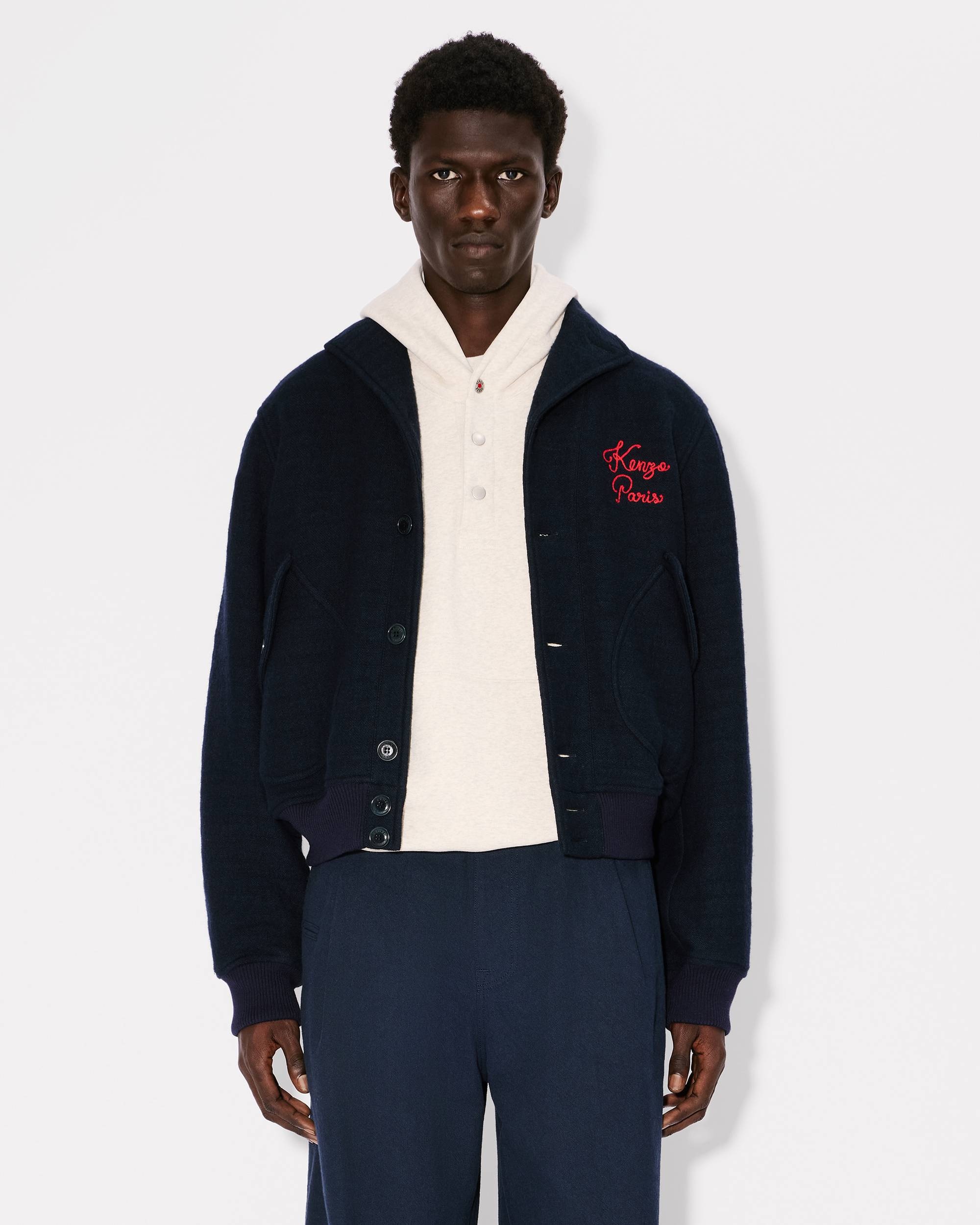 KENZO Blouson in wool | REVERSIBLE