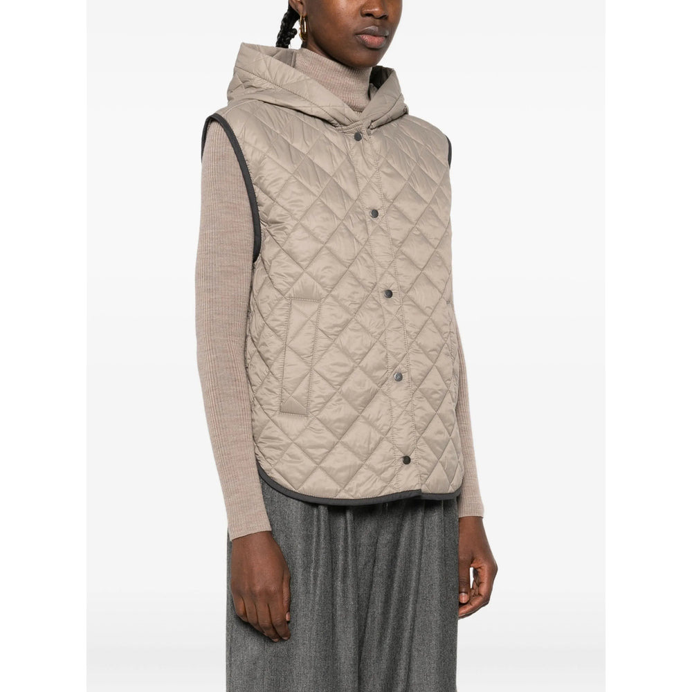 Brunello Cucinelli Neutrals Jackets - Waistcoat & Gilets Women - 2