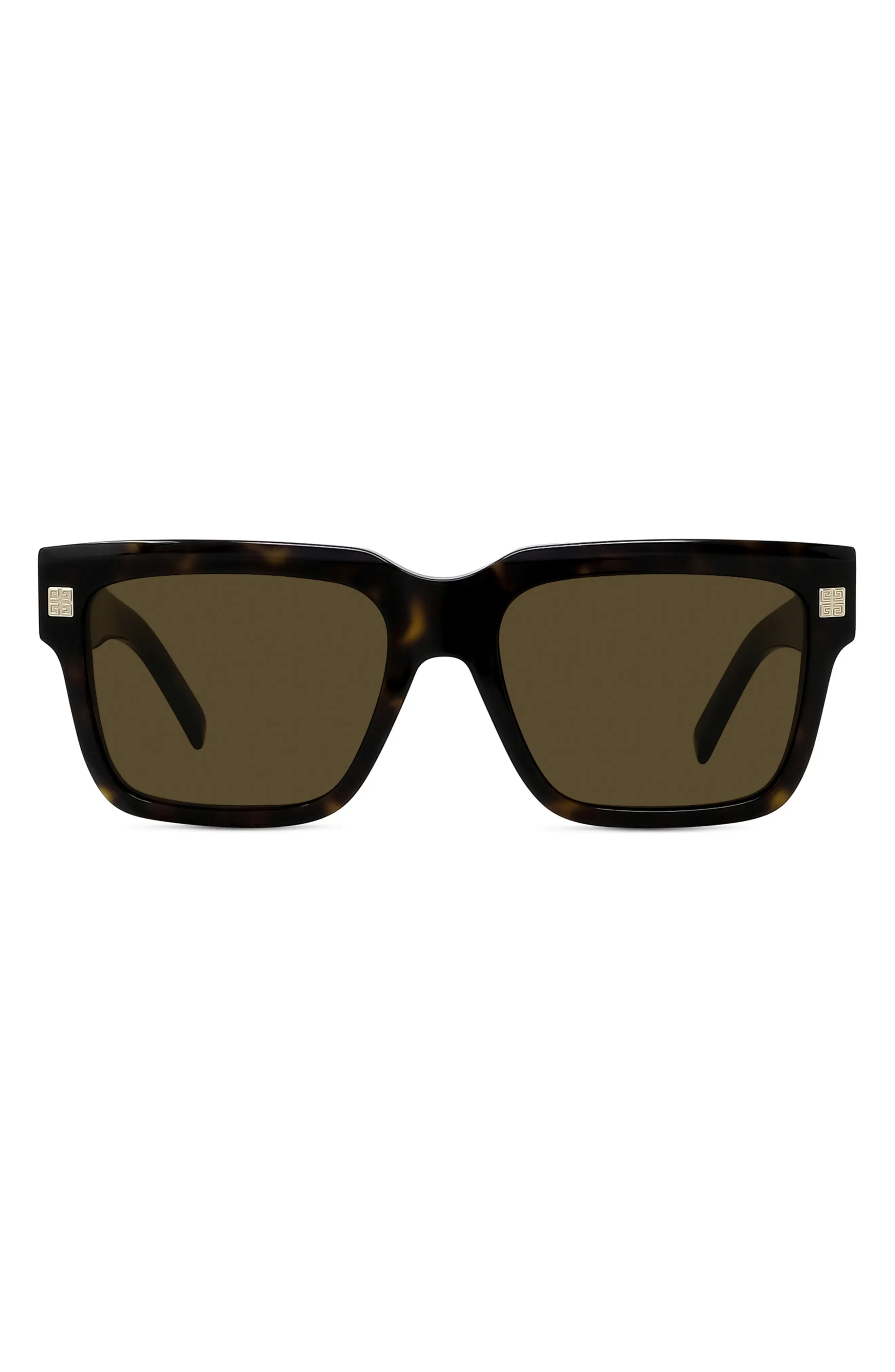 GV Day Square Sunglasses in Dark Havana /Roviex - 1