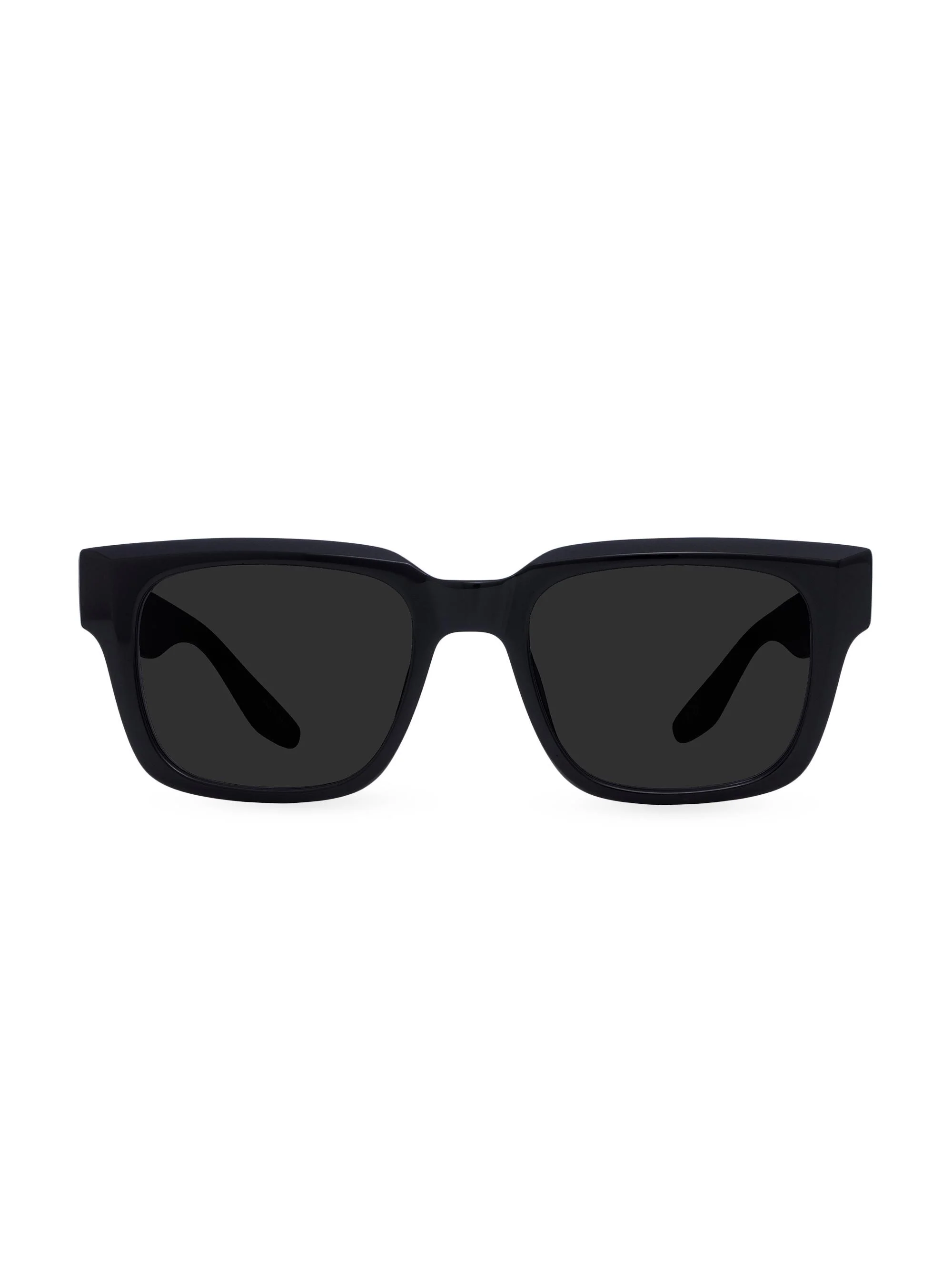 Men's Zander 52MM Rectangular Sunglasses - Black - 1
