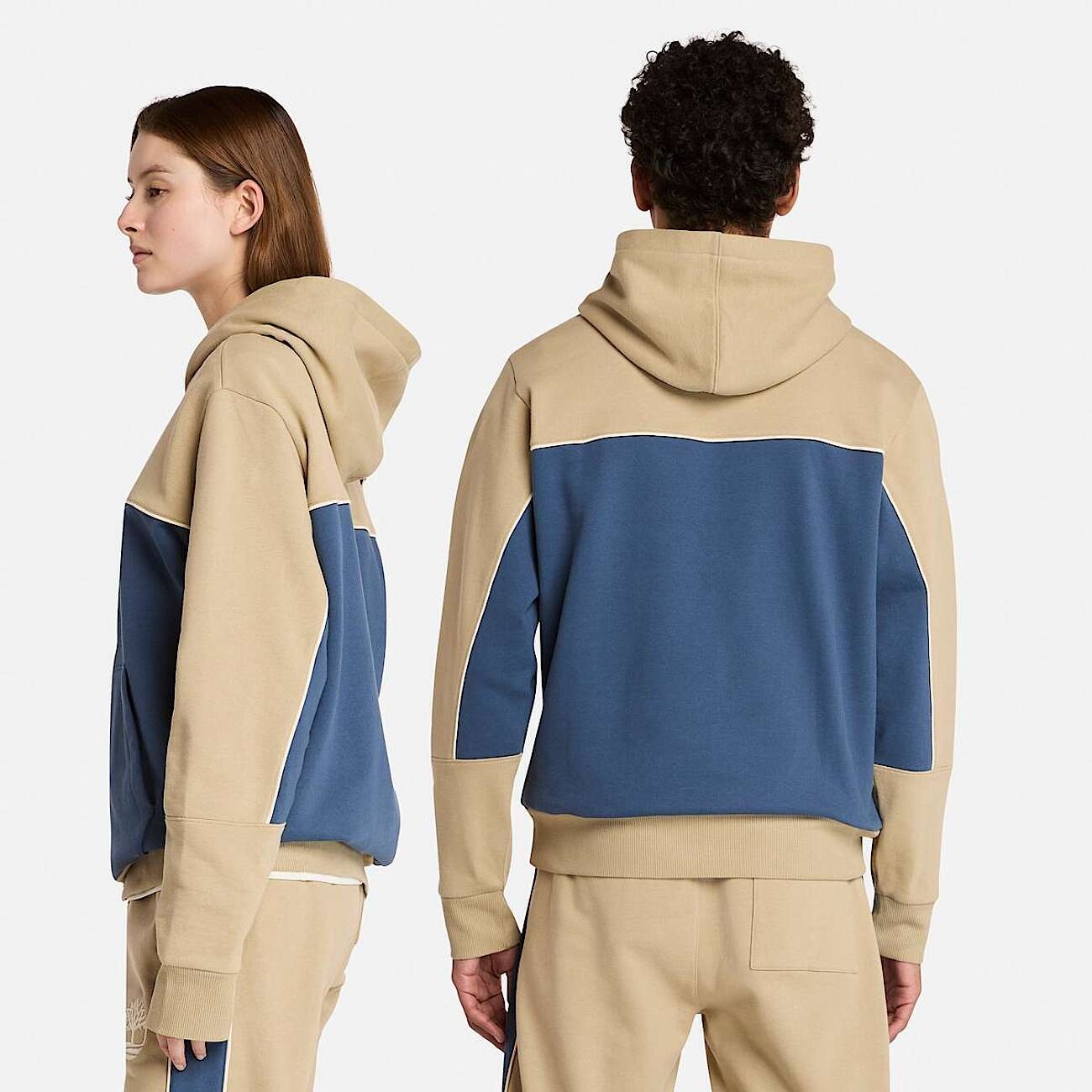 Cut-and-Sew Hoodie - 3