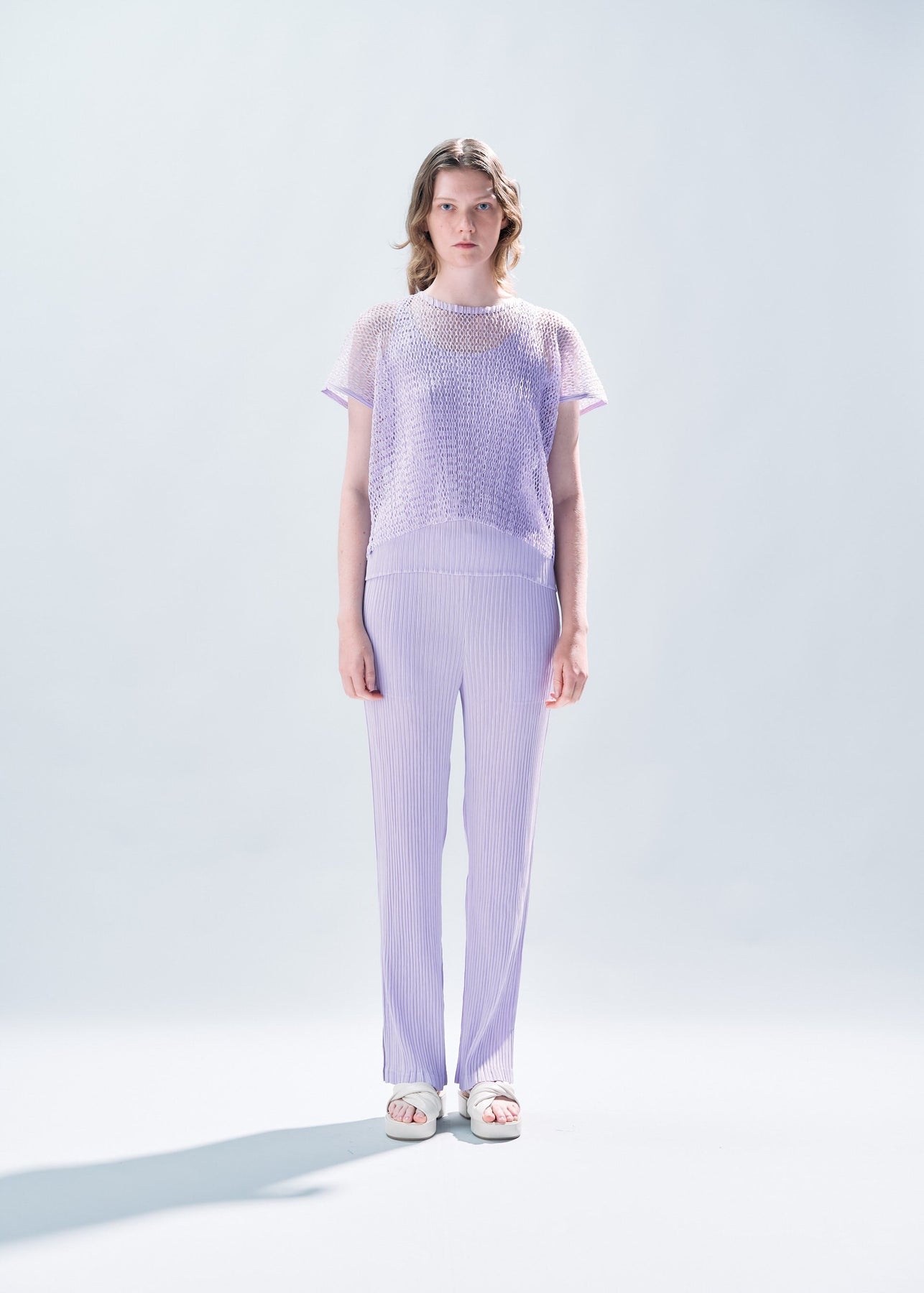 HATCHING PLEATS 2 PANTS - 4
