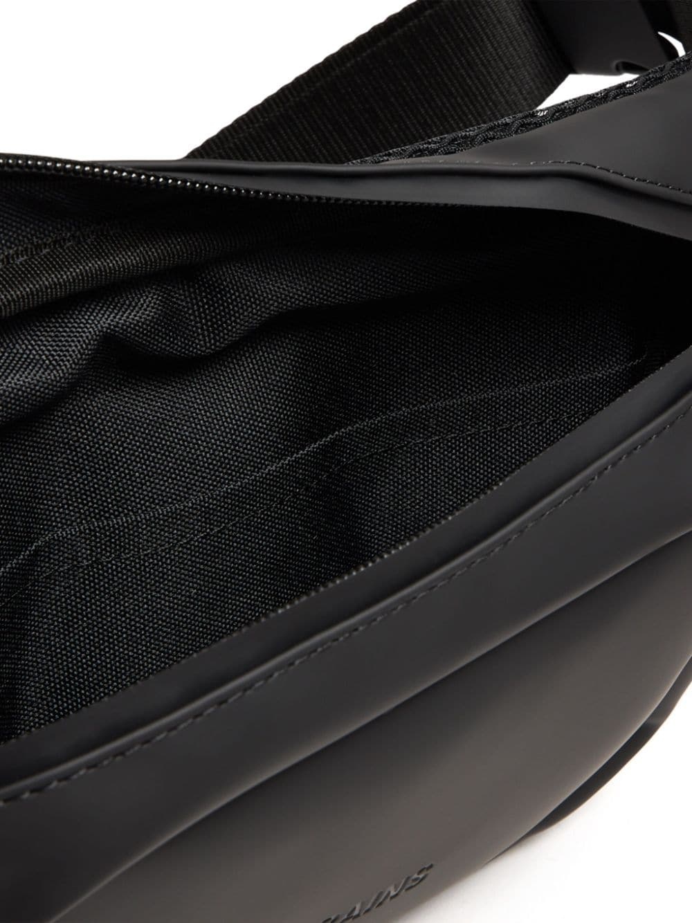 logo-debossed waterproof belt bag - 4