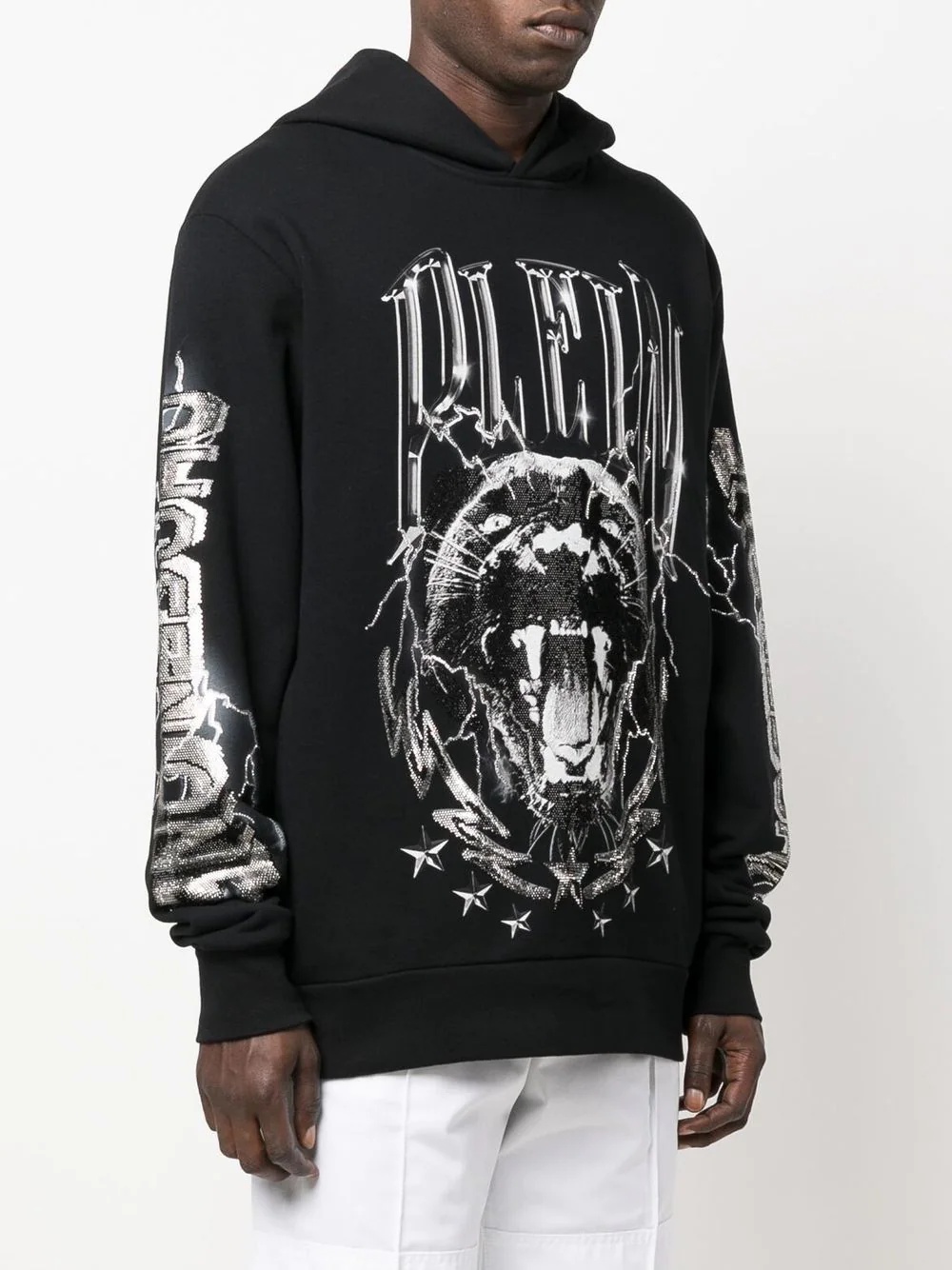 graphic-print hoodie - 3