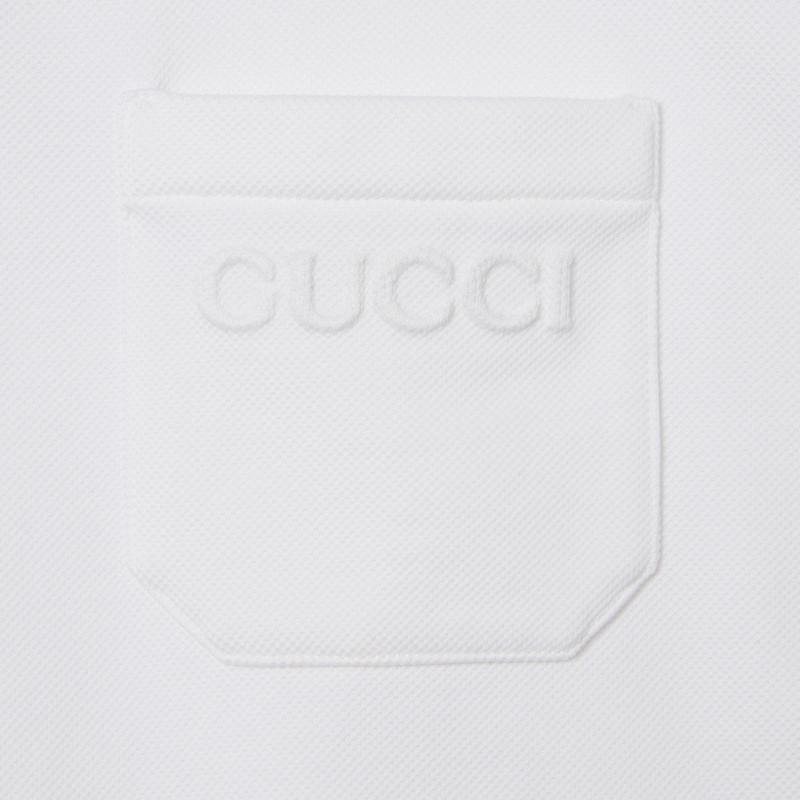 Nylon and cotton polo shirt with Web 8