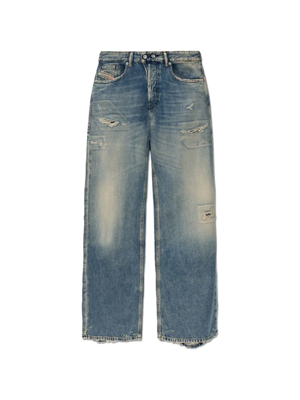1996 D-Sire-Yu distressed jeans - 1