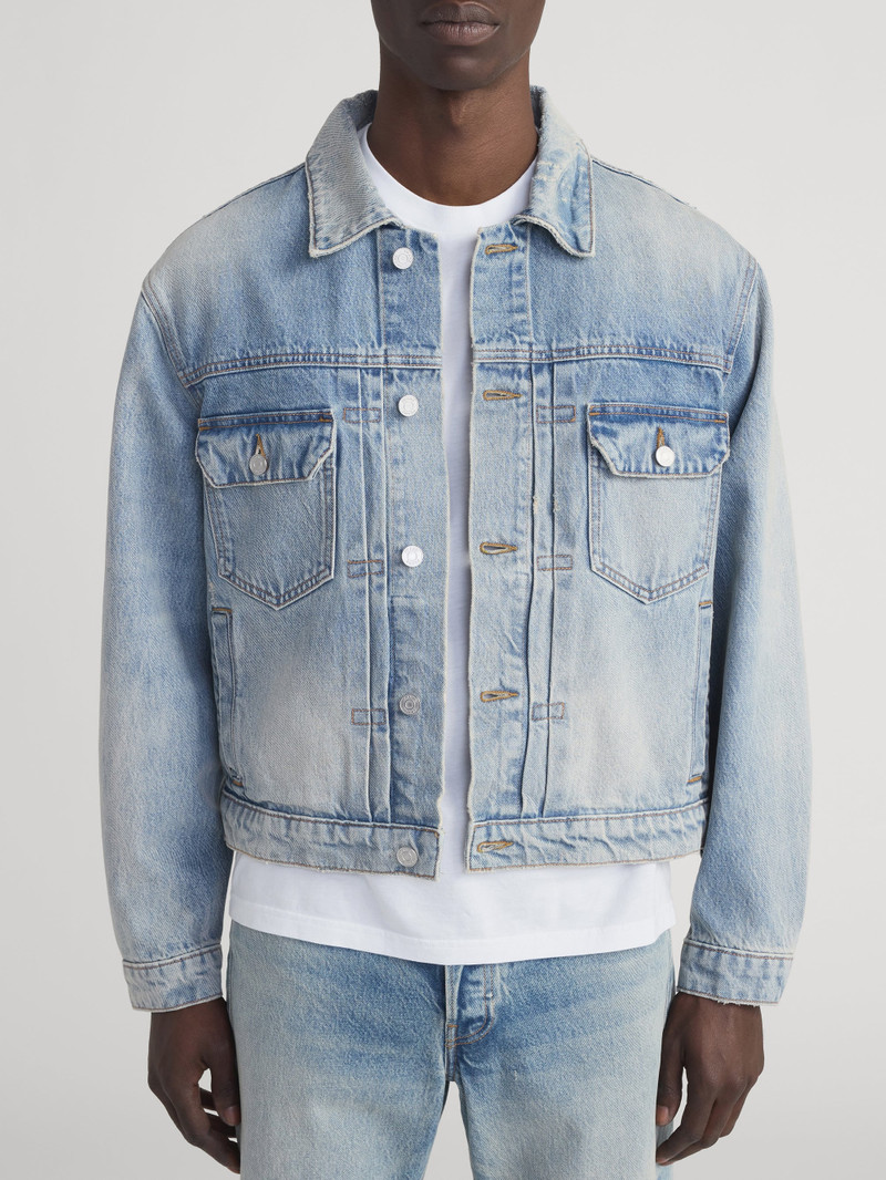 Vintage Wash Denim Jacket 3