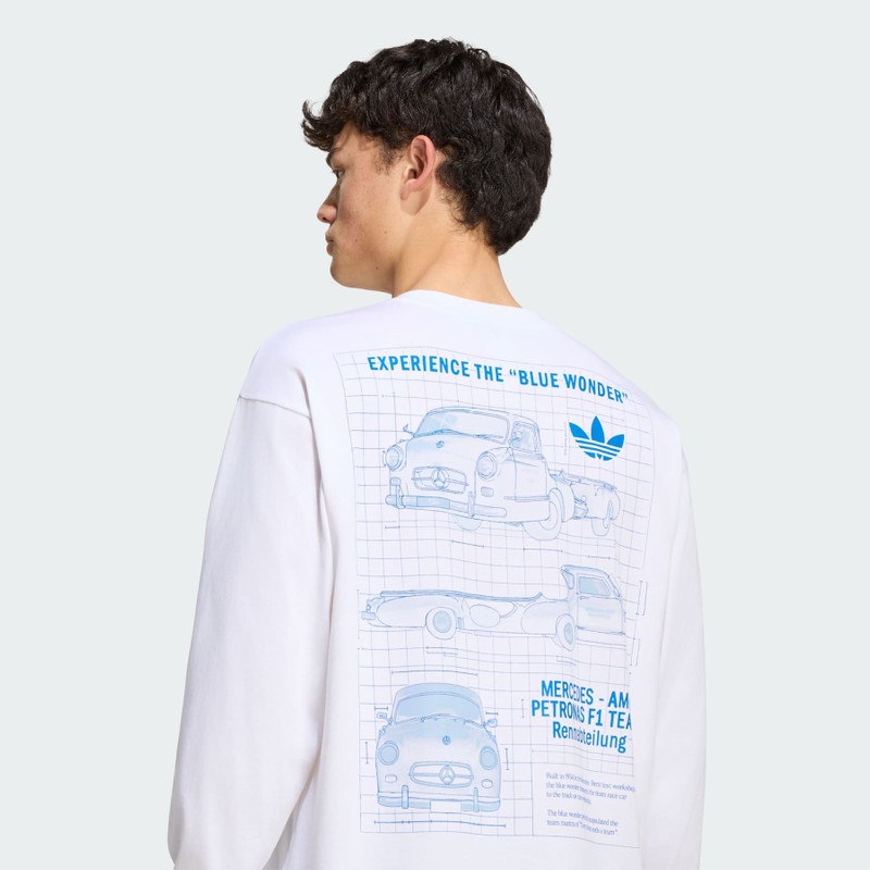 Mercedes - AMG Petronas Formula 1 Team Blue Wonder Longsleeve Tee 9