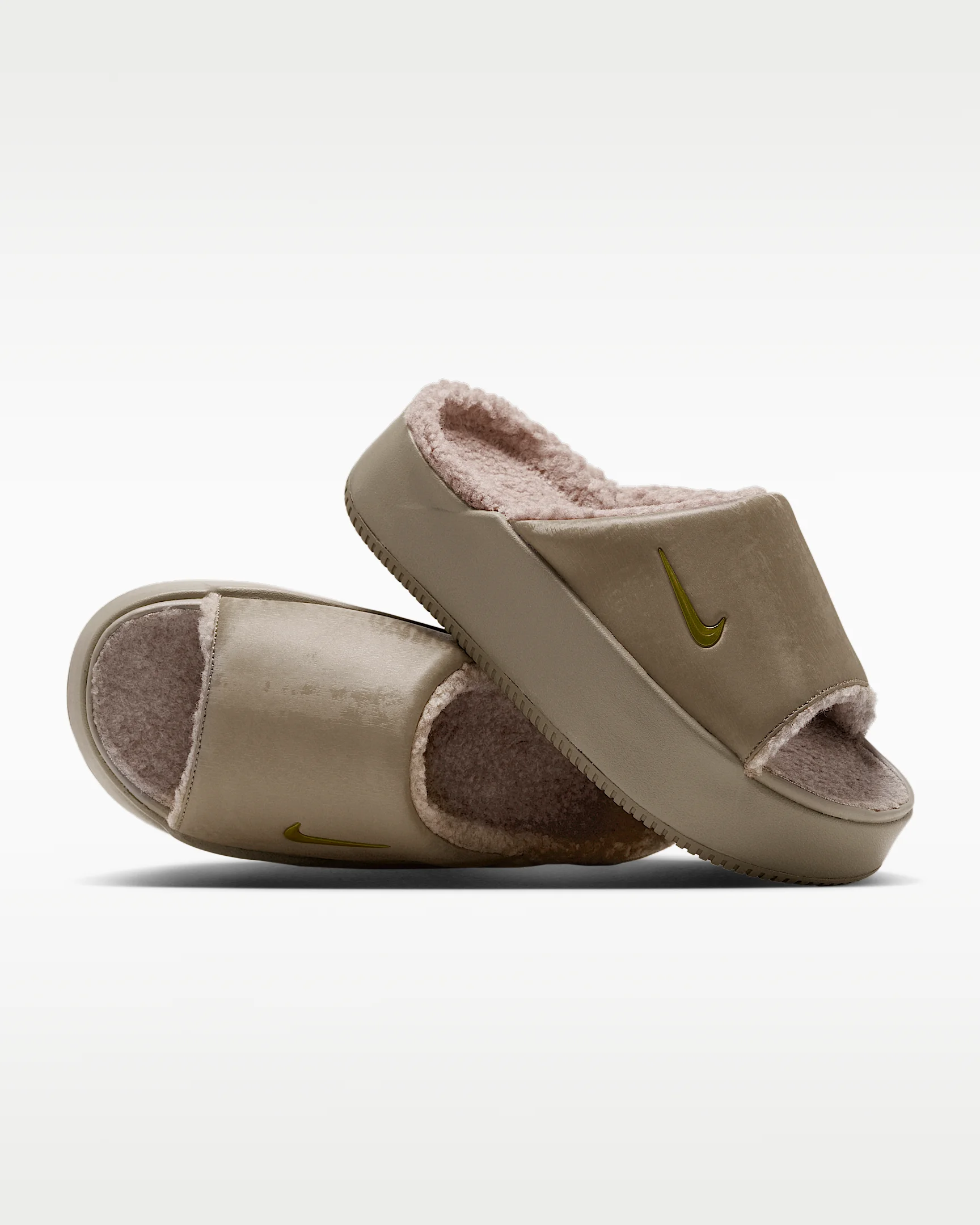 Nike Calm Elevation SE Faux Fur Women's Slides - 1