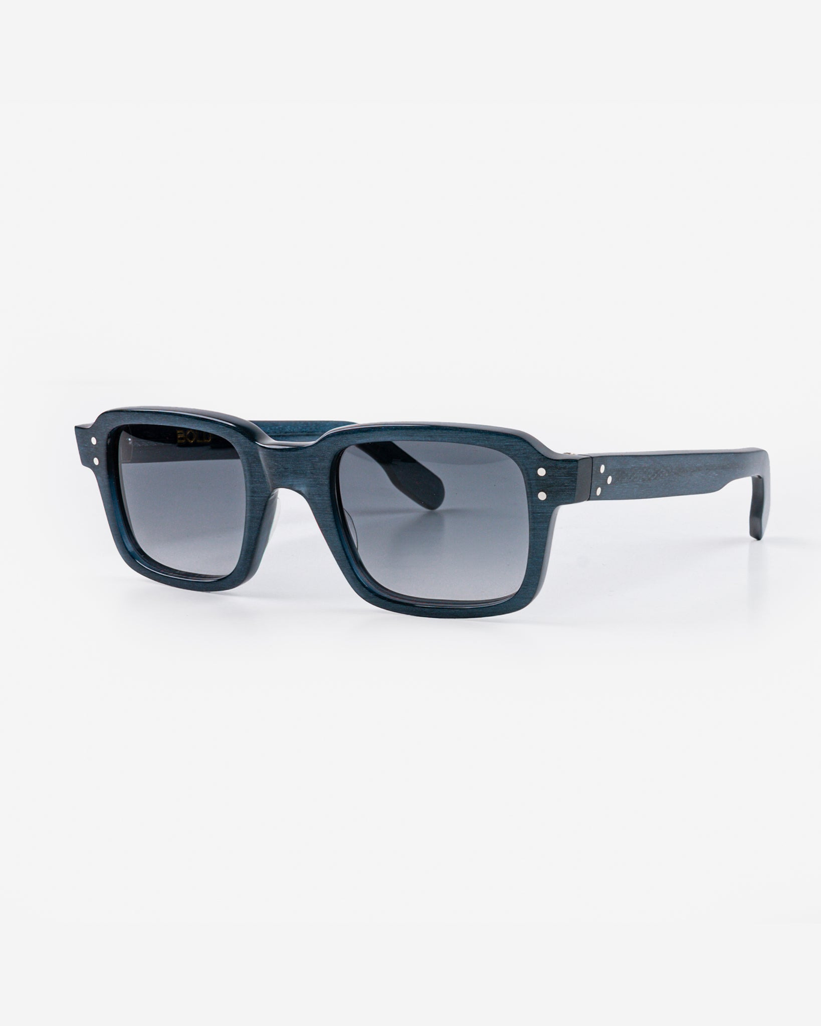 BOLD-FOLGATE-DGRY BOLD London Eyewear Folgate - Dark Grey/Blue Metallic - 1