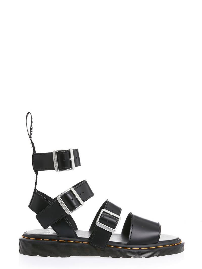 Rick Owens X Dr. Martens Leather Strap Sandals 1