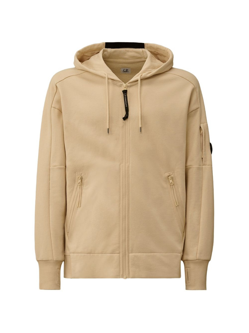 zip-fastening hoodie 1