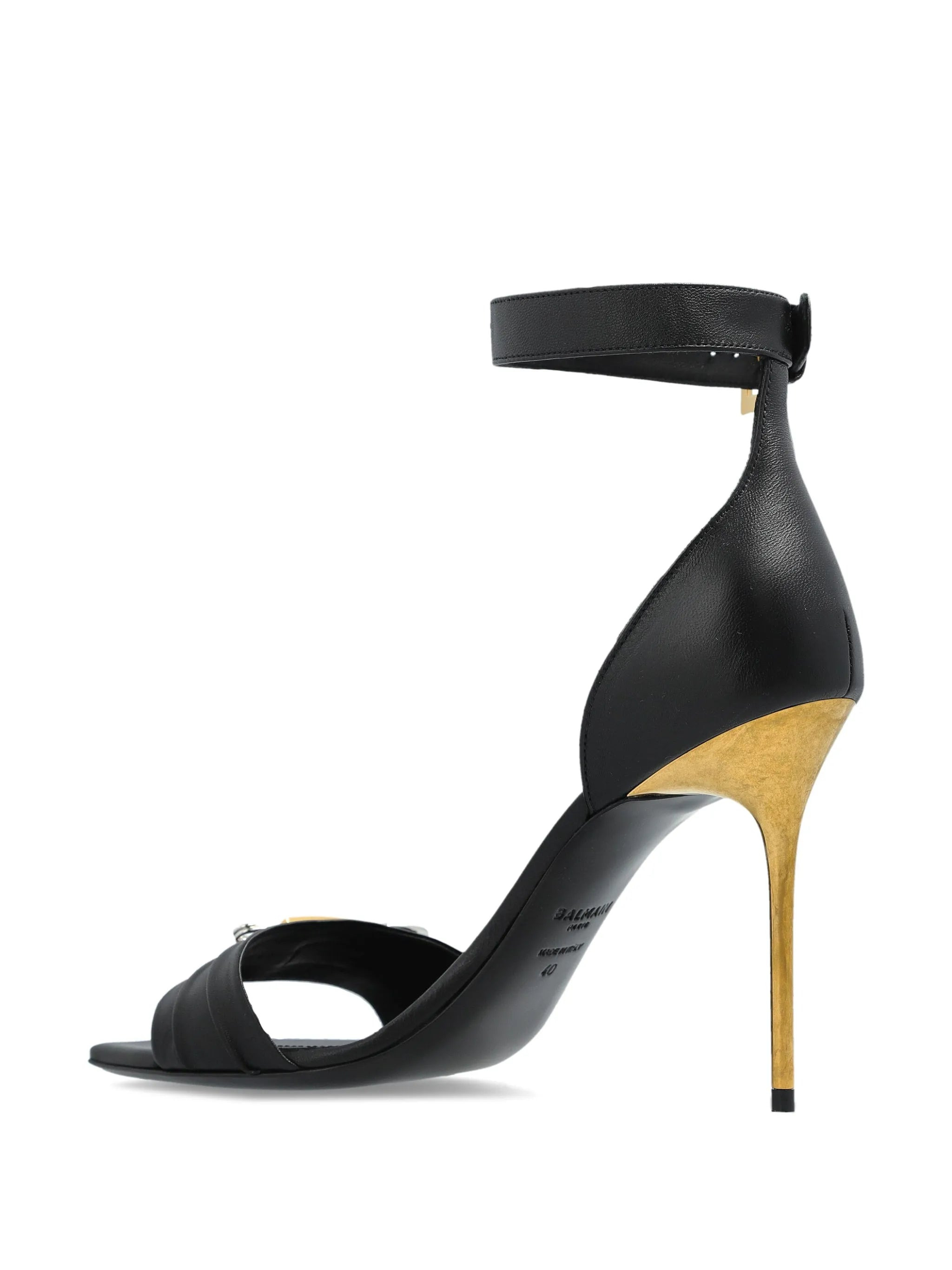 110mm leather sandals - 3