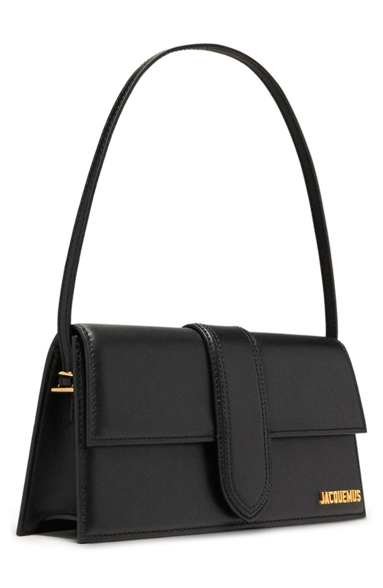 Long Le Bambino Leather Shoulder Bag - 6