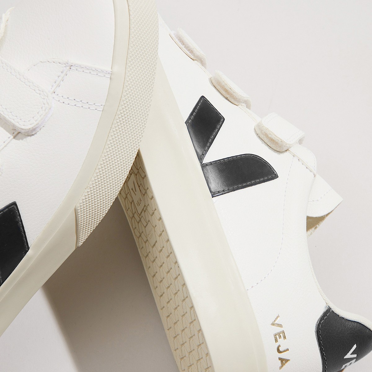 RECIFE LEATHER WHITE BLACK - 4