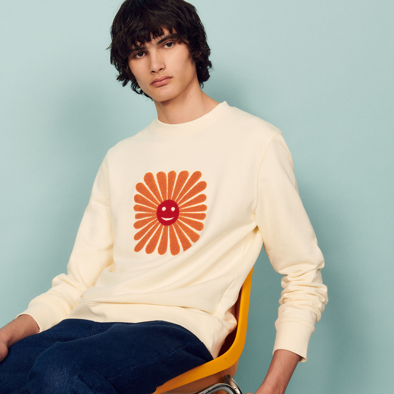 Sandro Sweatshirt with patch outlook