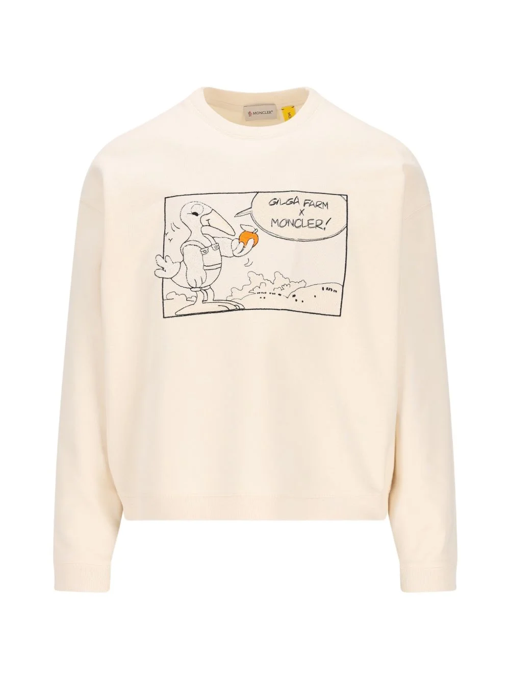 x Moncler x Gilga Farm cartoon embroidered sweatshirt - 1