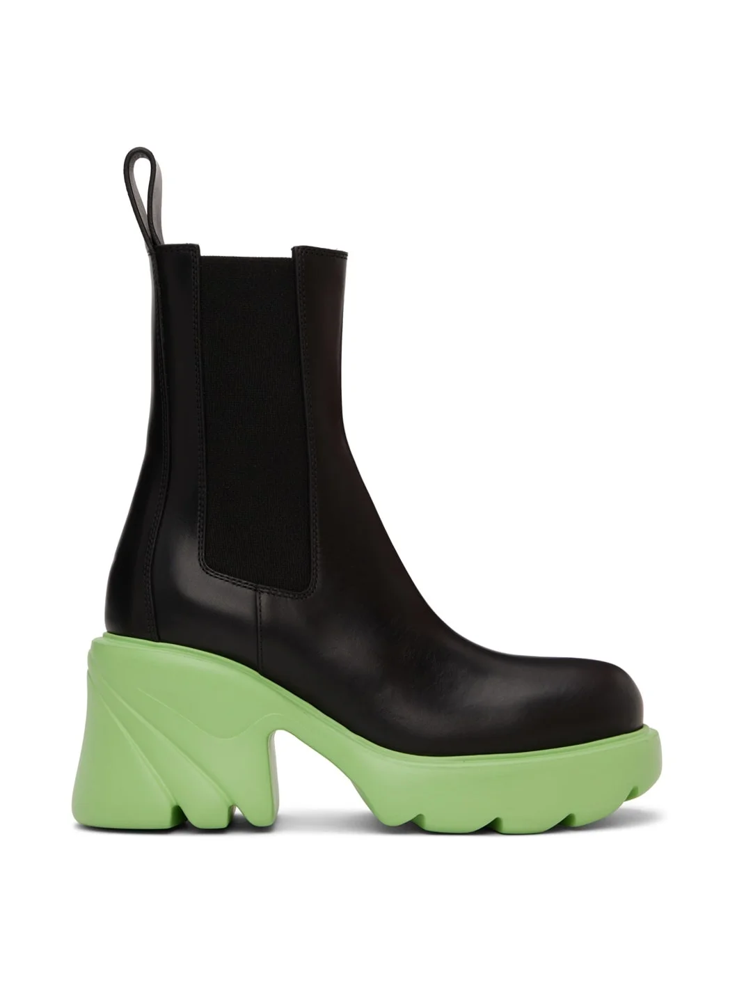 Black Flash Chelsea Boots - 1