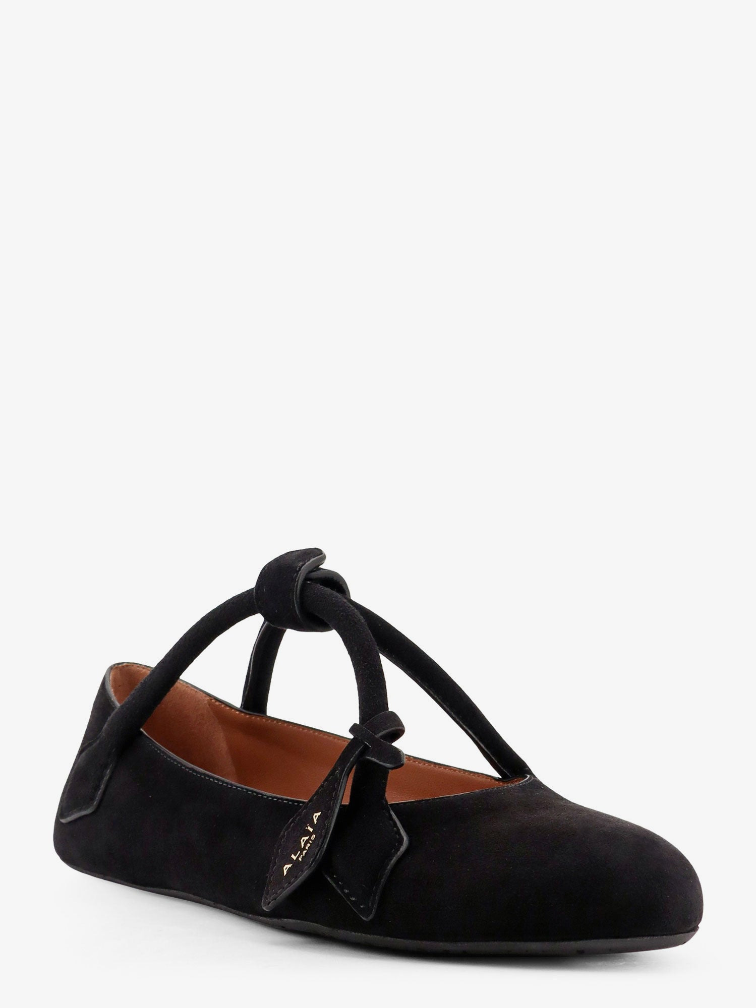 Alaia Le Teckel Suede Ballet Flats - 2