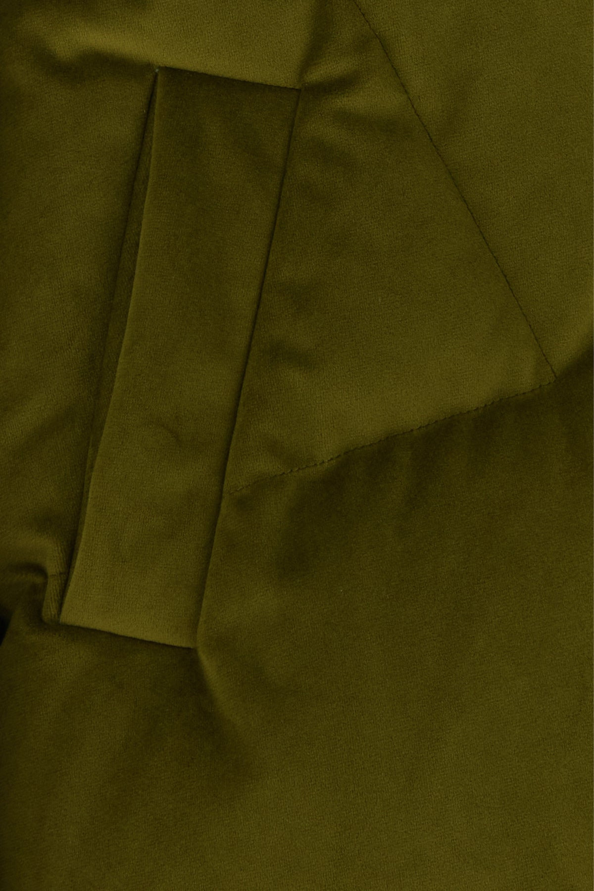 Green velvet Milano down jacket - 3