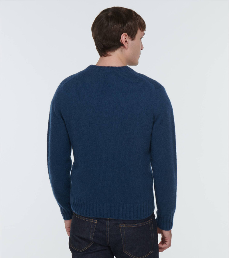 Cashmere and silk-blend sweater 4