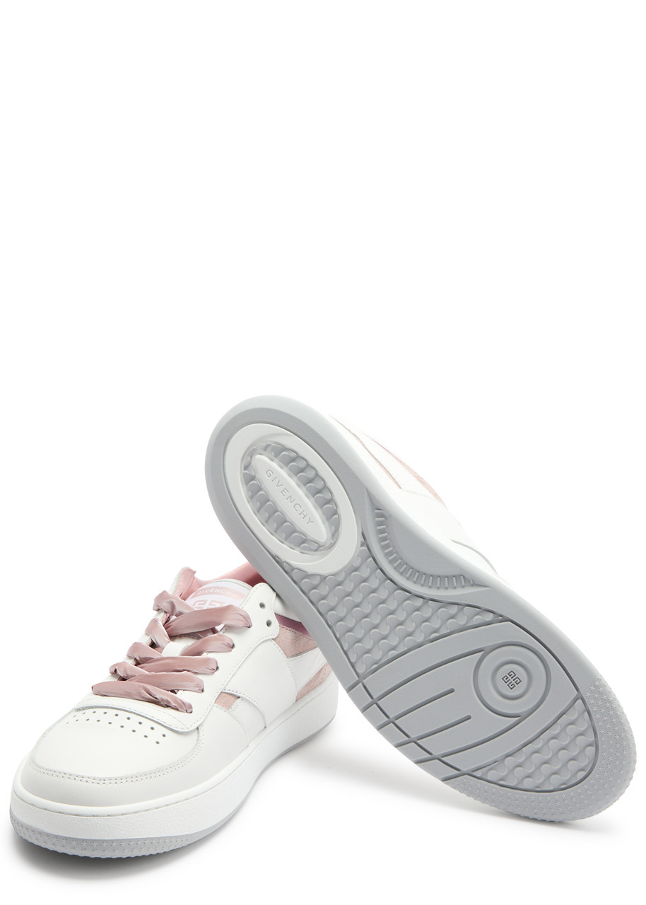 Givenchy Panelled Leather Sneakers - 4