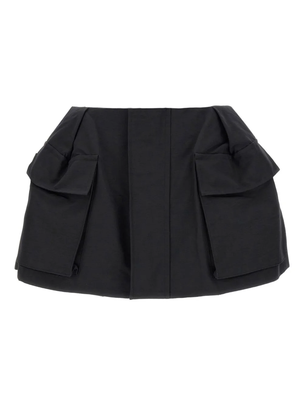 cargo zip mini shorts - 1