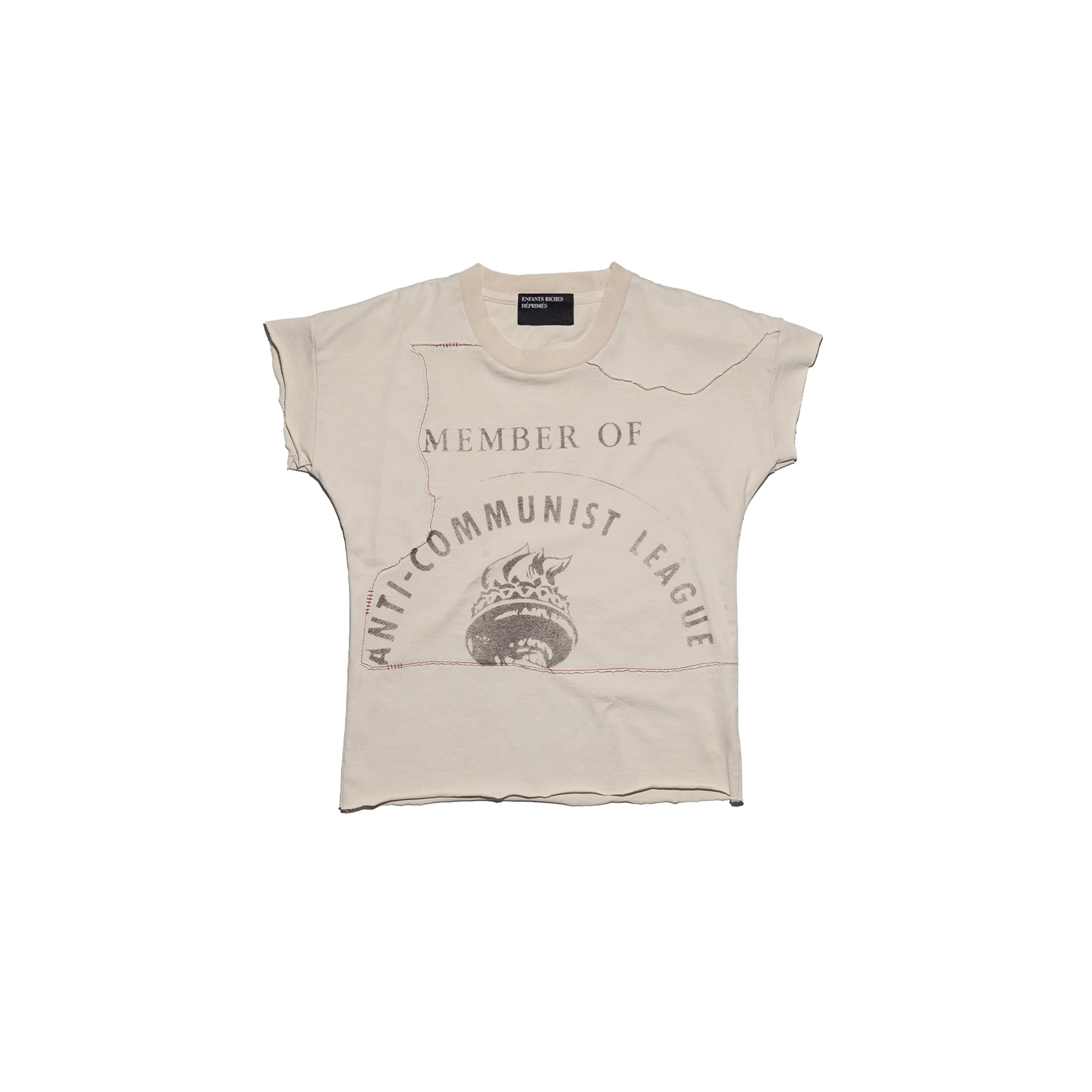 ANTI-COMMUNIST LEAGUE SHRUNKEN T-SHIRT - 1