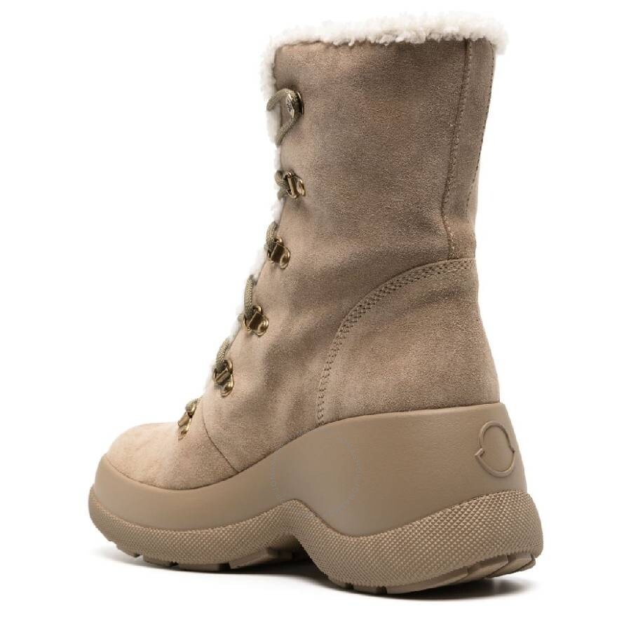Moncler Lace-Up Suede Boots - 3