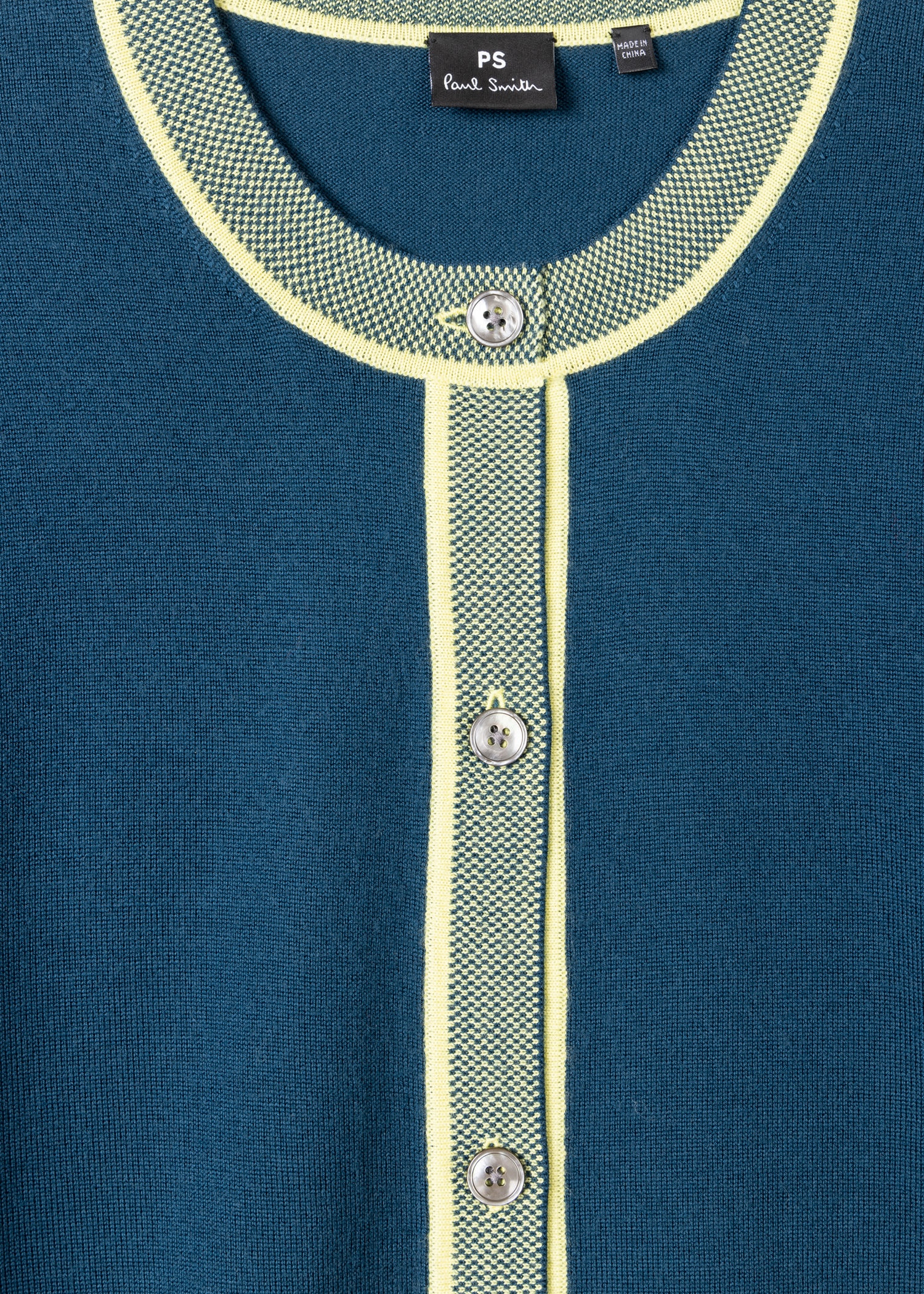 Contrast Trim Cardigan - 2