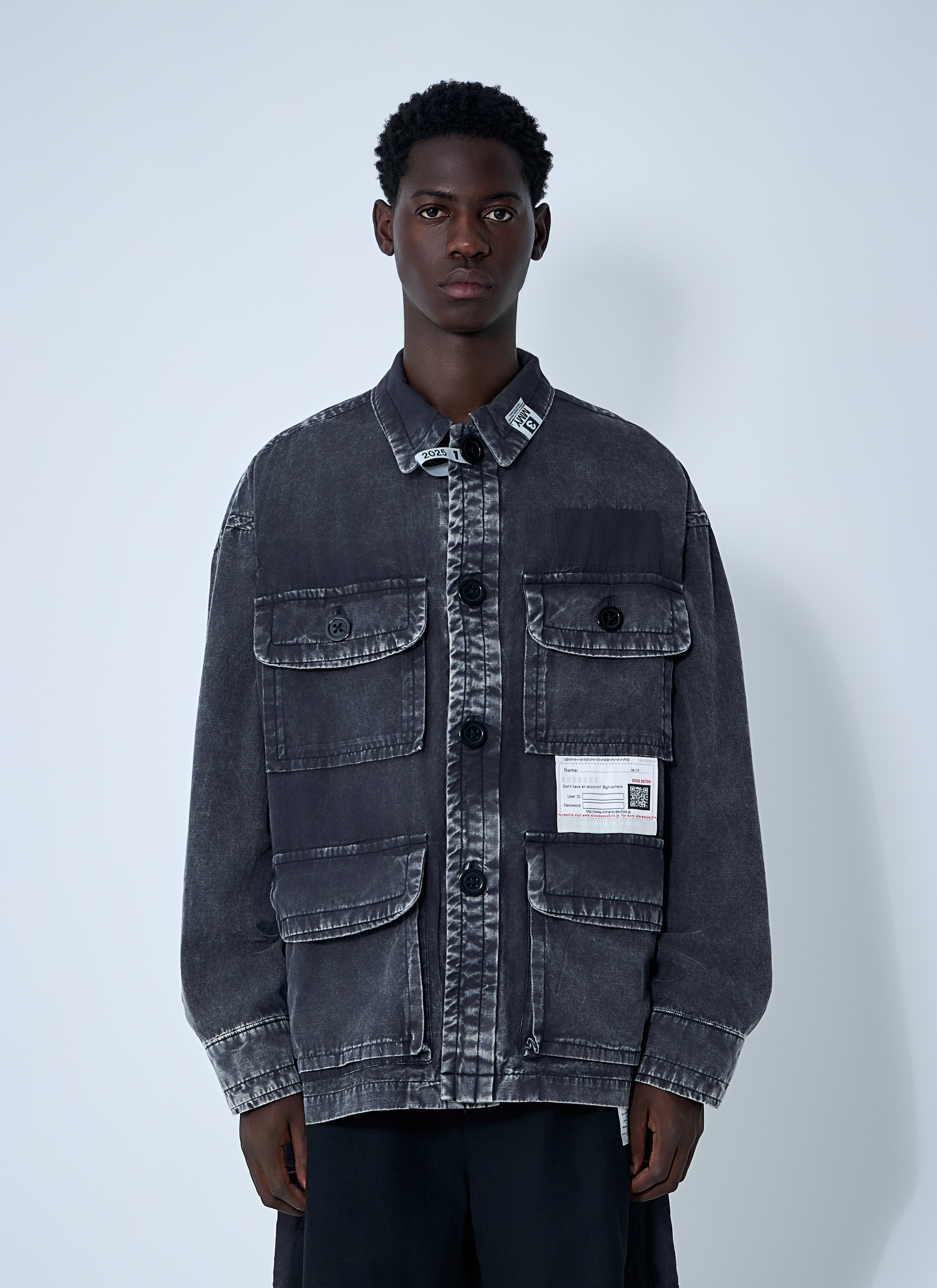 Maison Mihara Yasuhiro Men Ameteur Sewn Miltary Shirt - 1