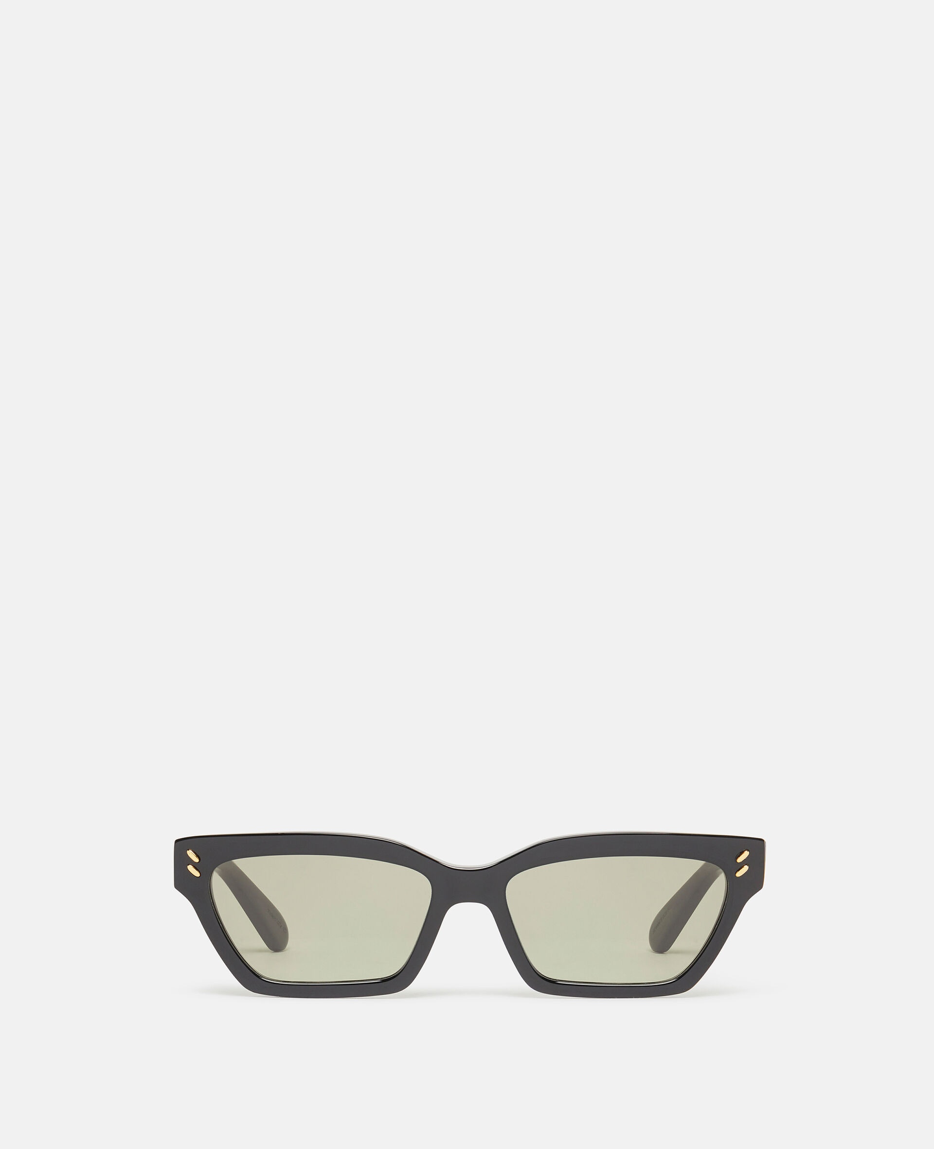 Rectangular Cat-Eye Sunglasses - 1