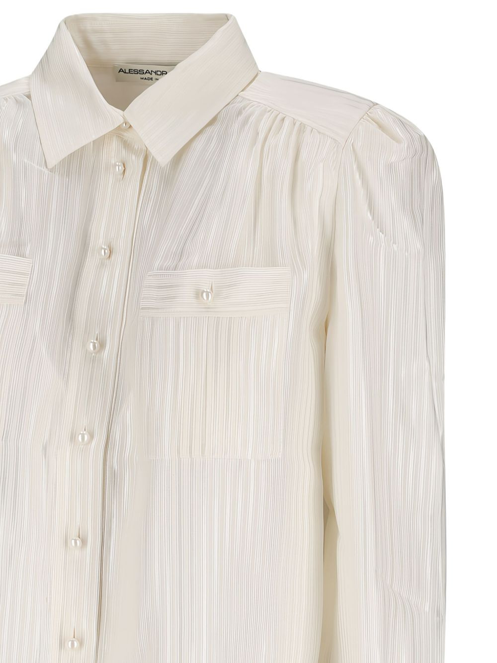 patterned-jacquard shirt - 3
