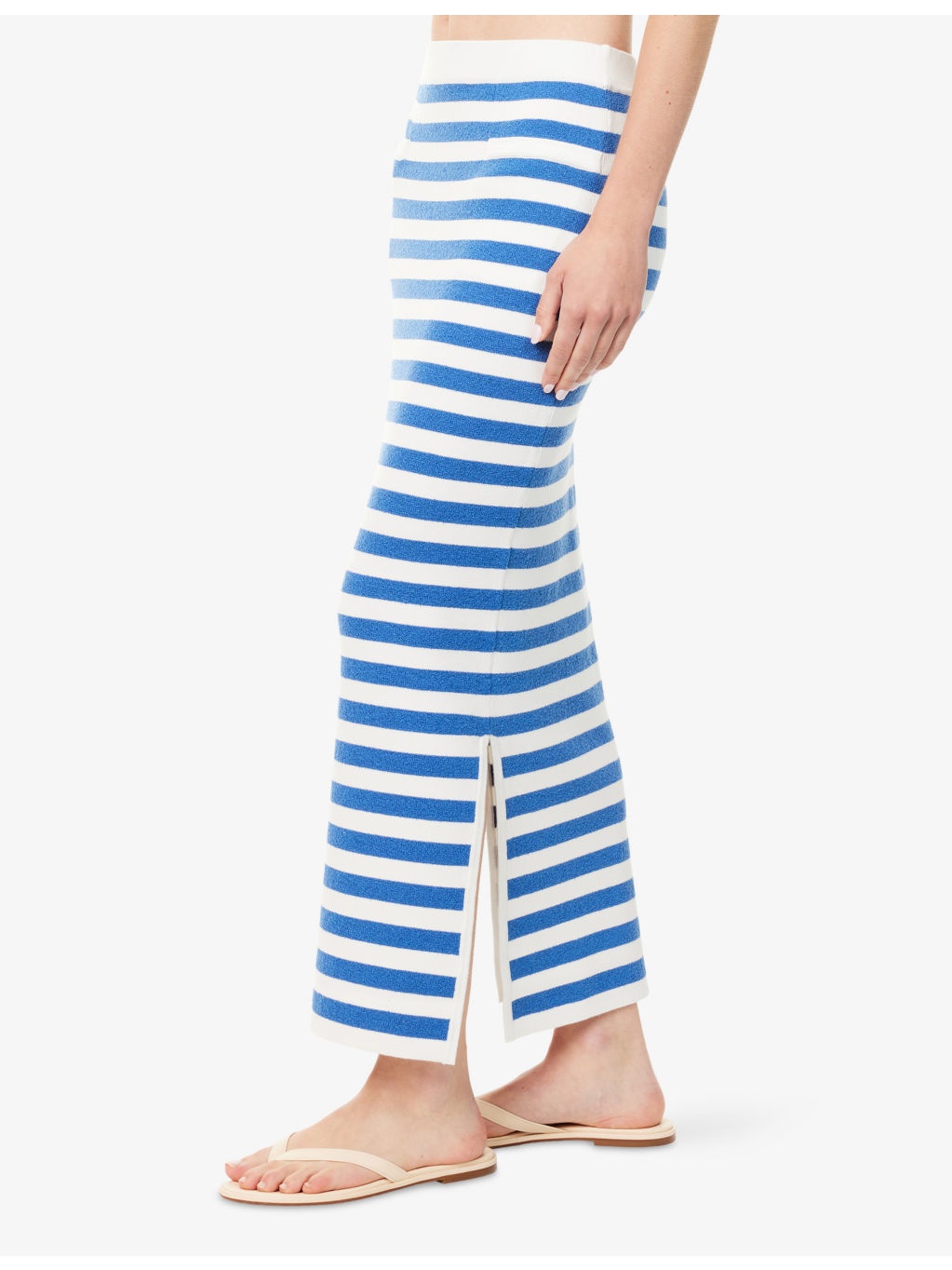 Ari Stripe Knitted Maxi Skirt - 3