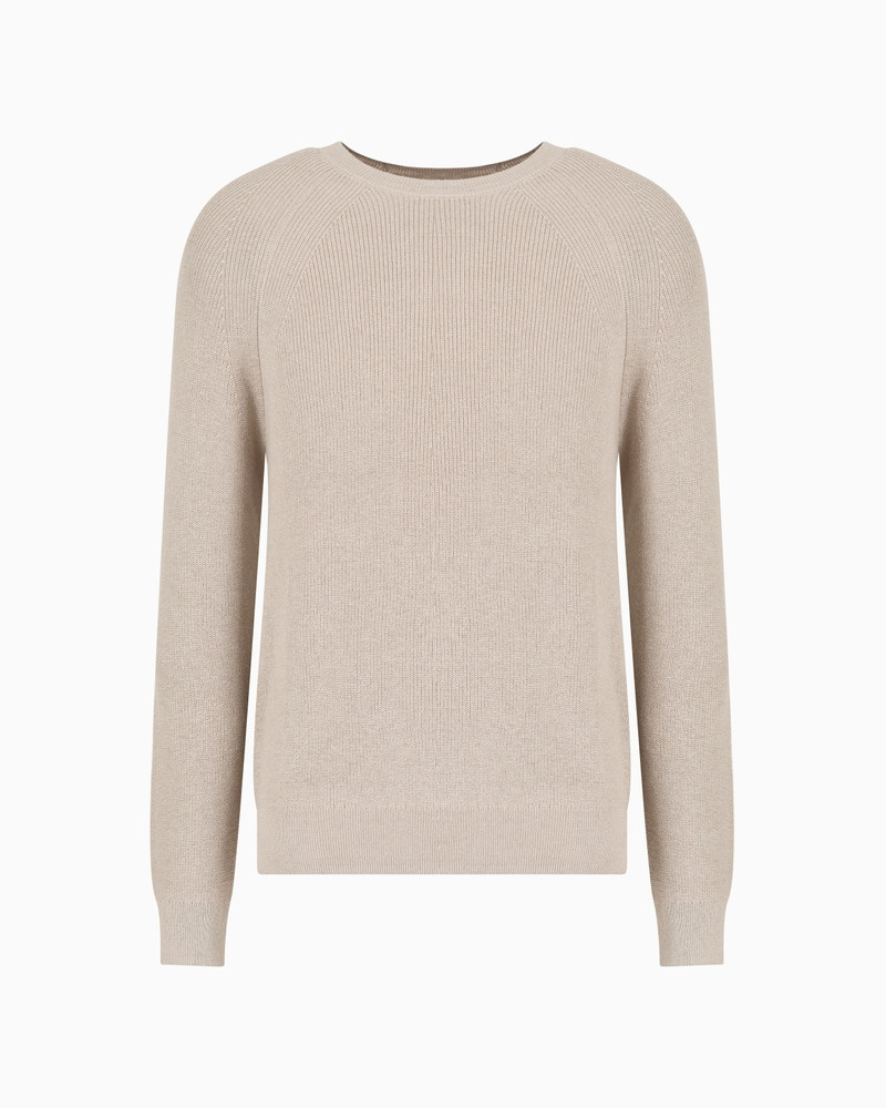 JUMPER IN A HALF FISHERMAN’S RIB KNIT 1