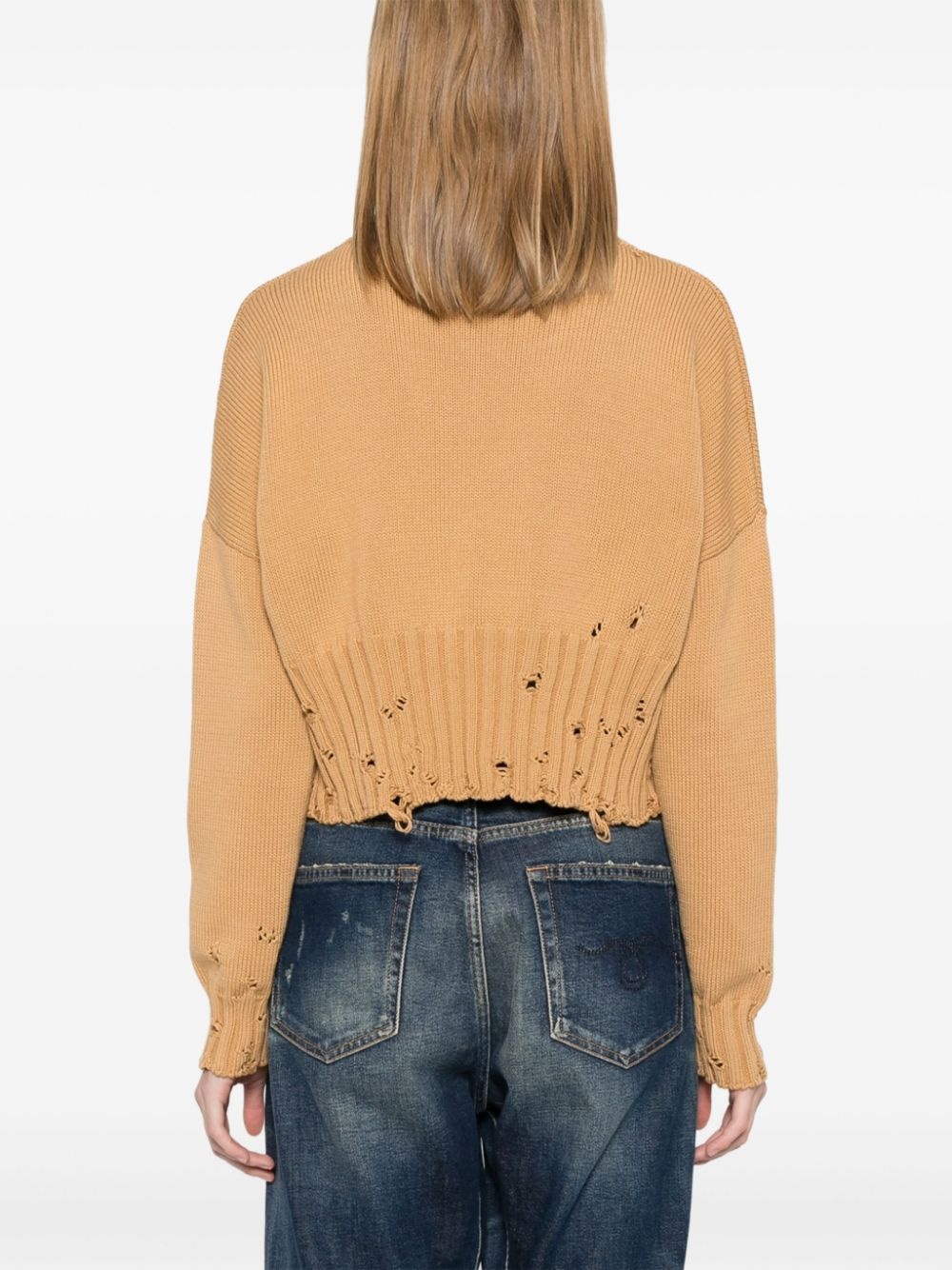 cropped sweater - 4