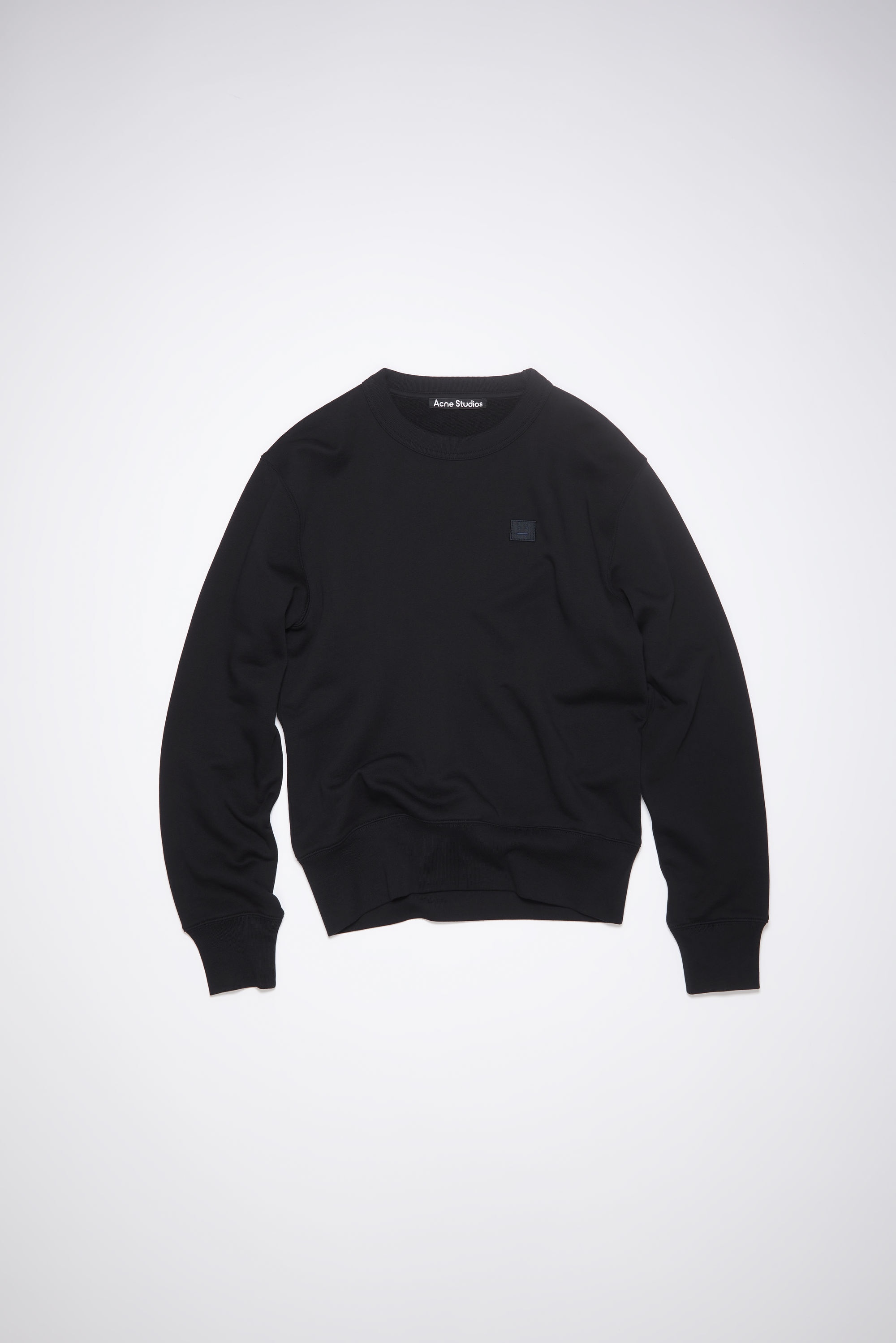 Crew neck sweater - Regular fit - Black - 5