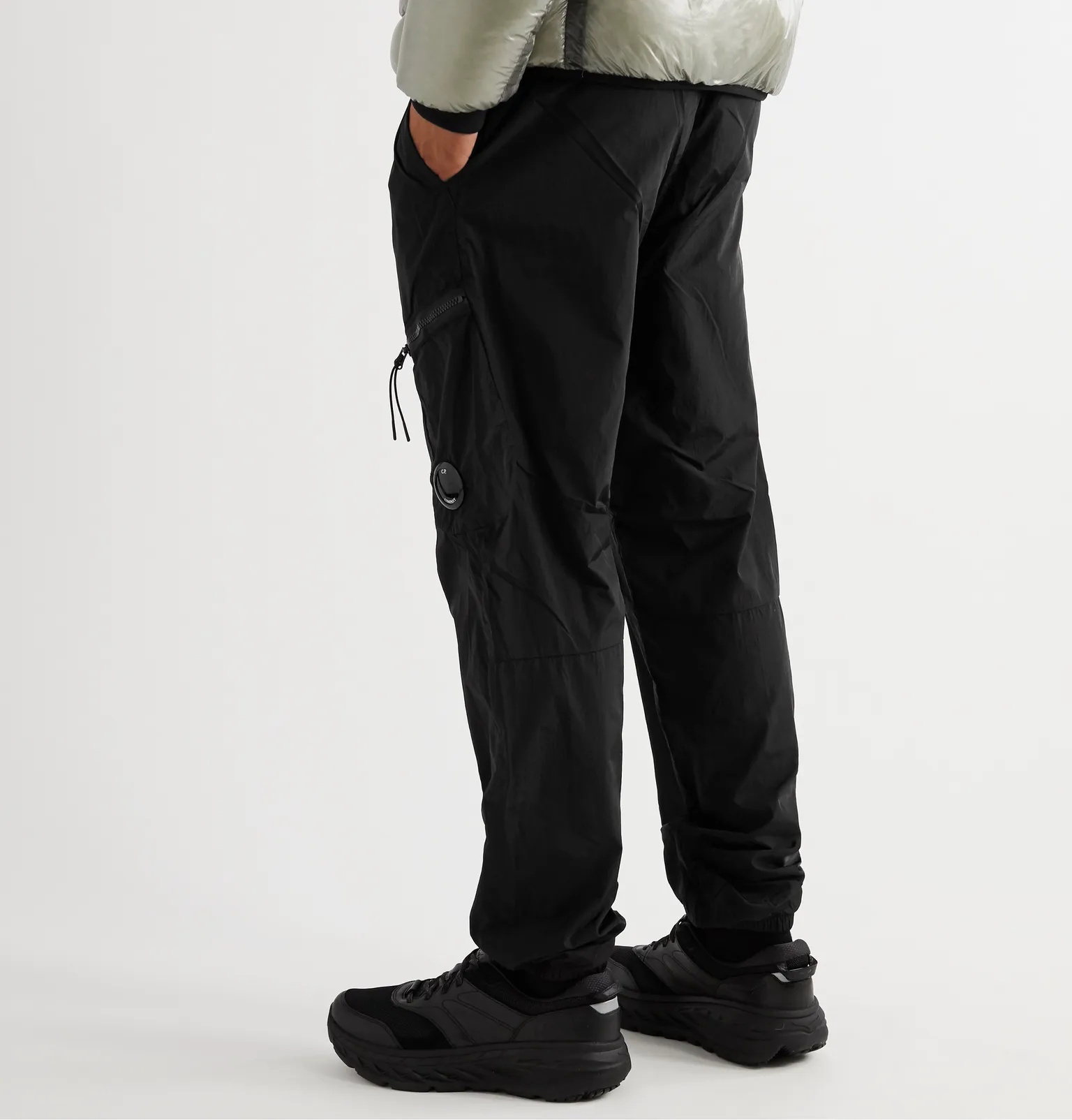 Slim-Fit Tapered Nylon Cargo Trousers - 4