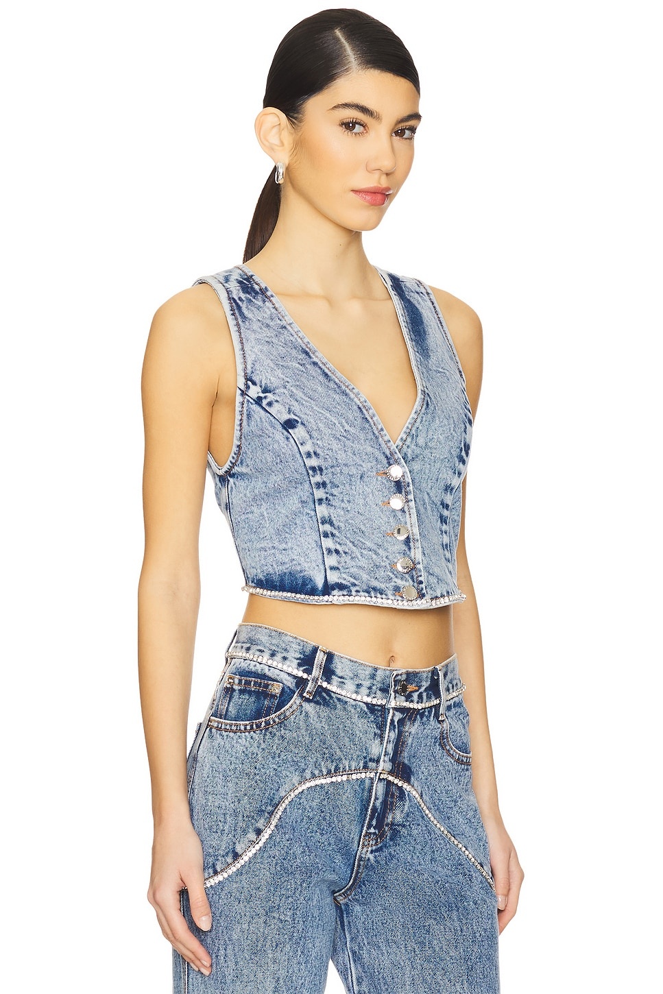 Jordi Denim Vest - 2