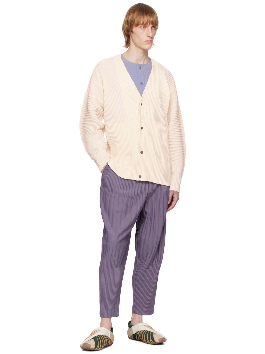 Purple Monthly Color February Trousers - 4