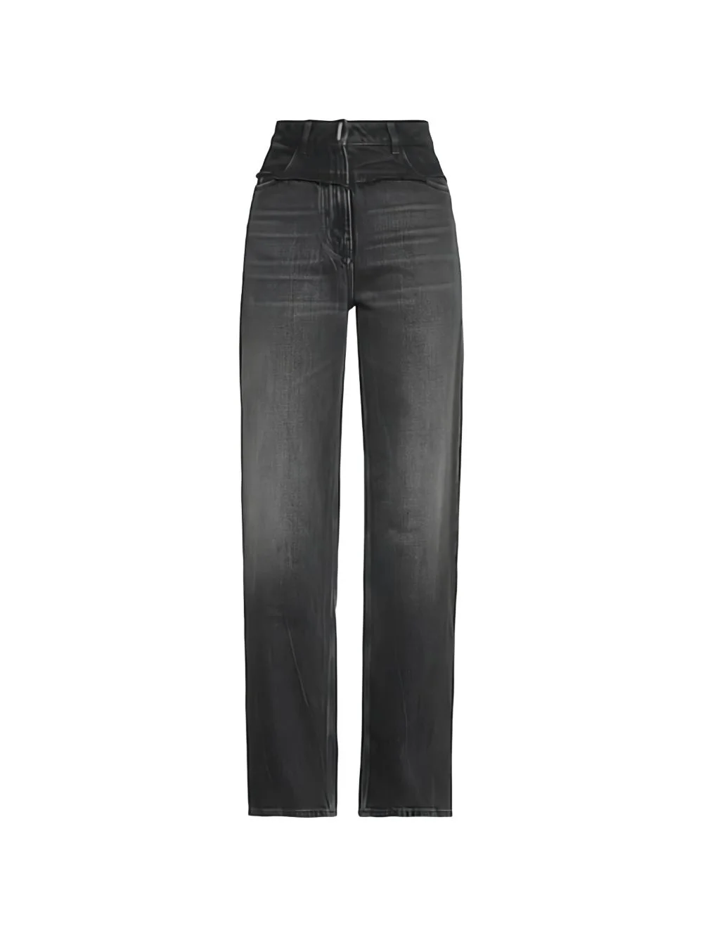 oversized high-rise jeans - 1