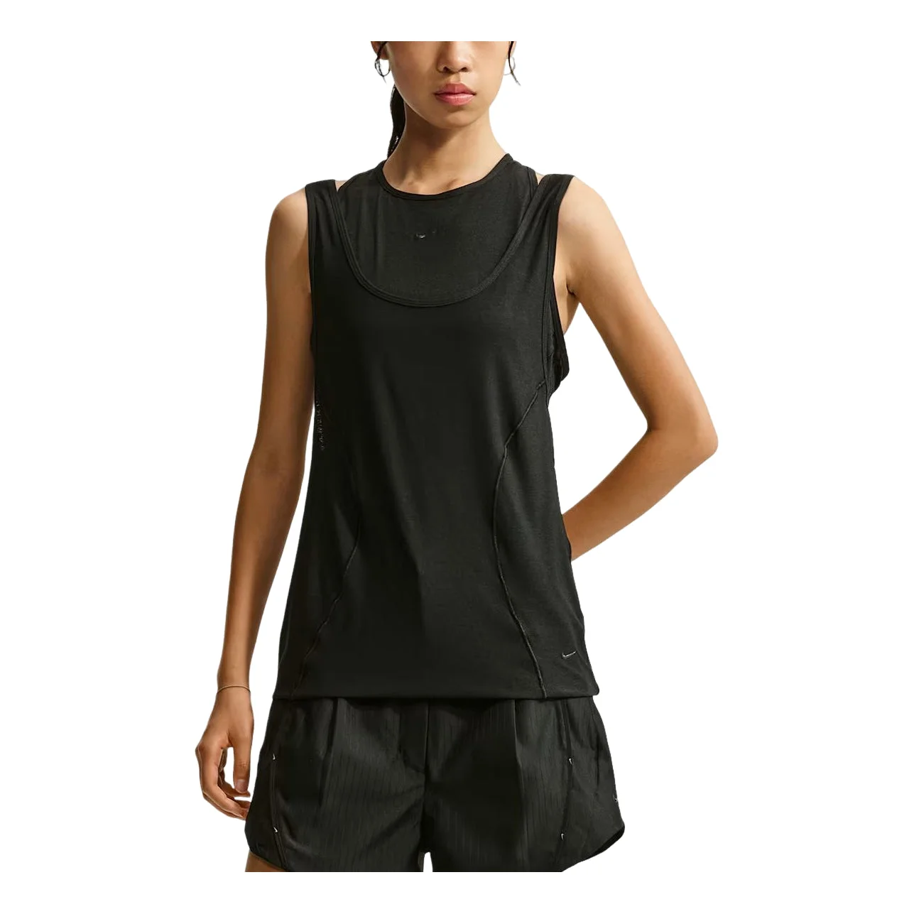 (WMNS) Nike Energy Tank Top 'Black' IO1985-010 - 1