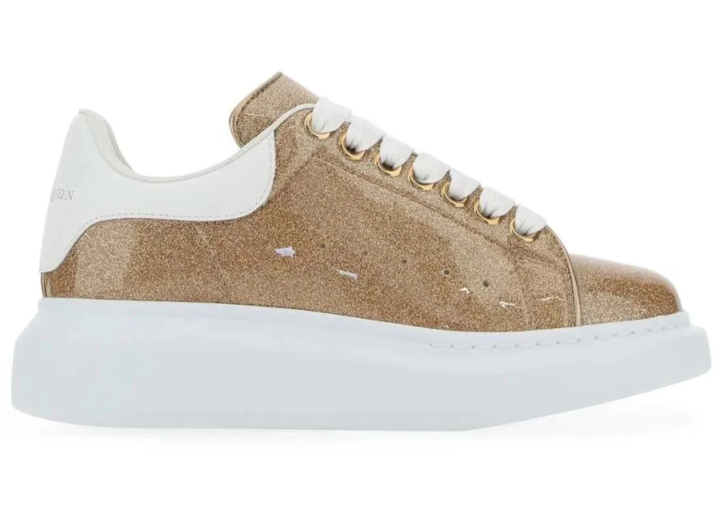 Alexander McQueen Oversized Rose Gold White (Women) - 1