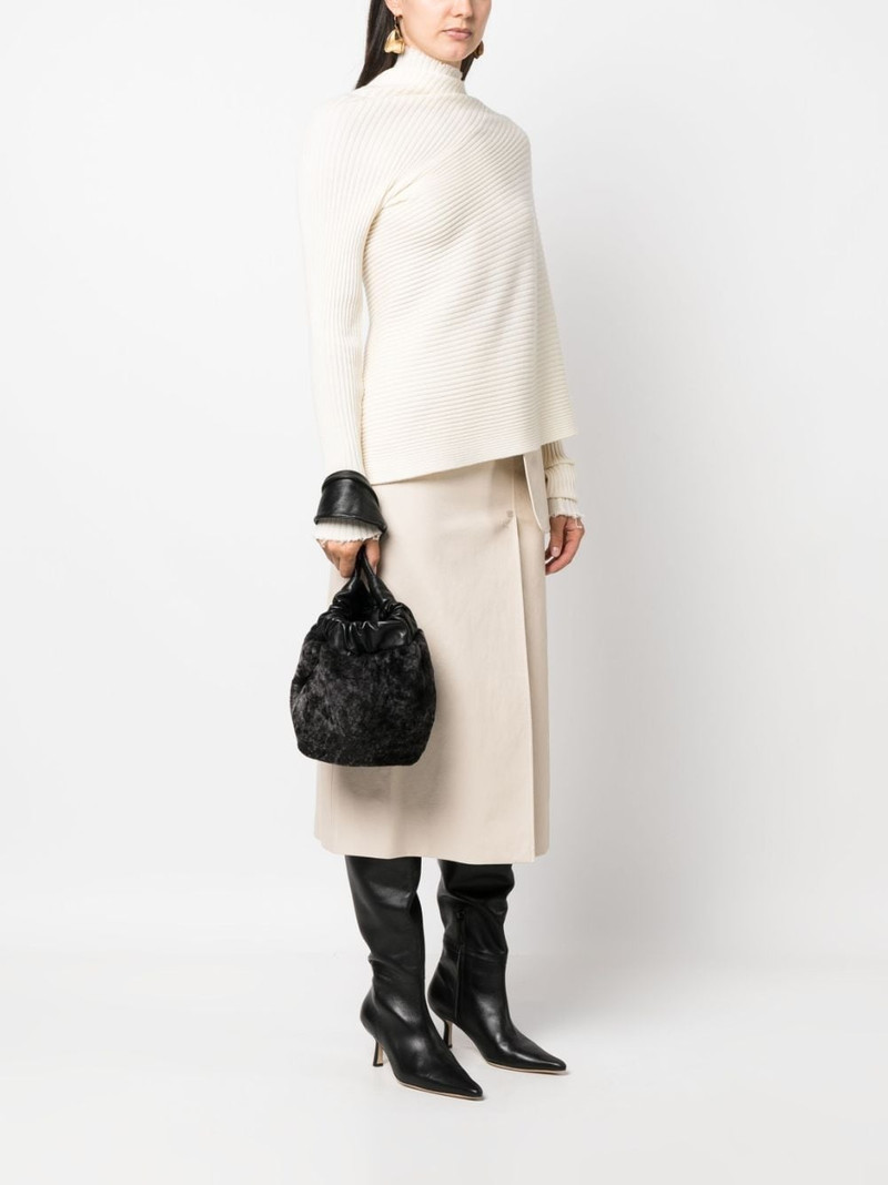 Jil Sander leather tote bag outlook