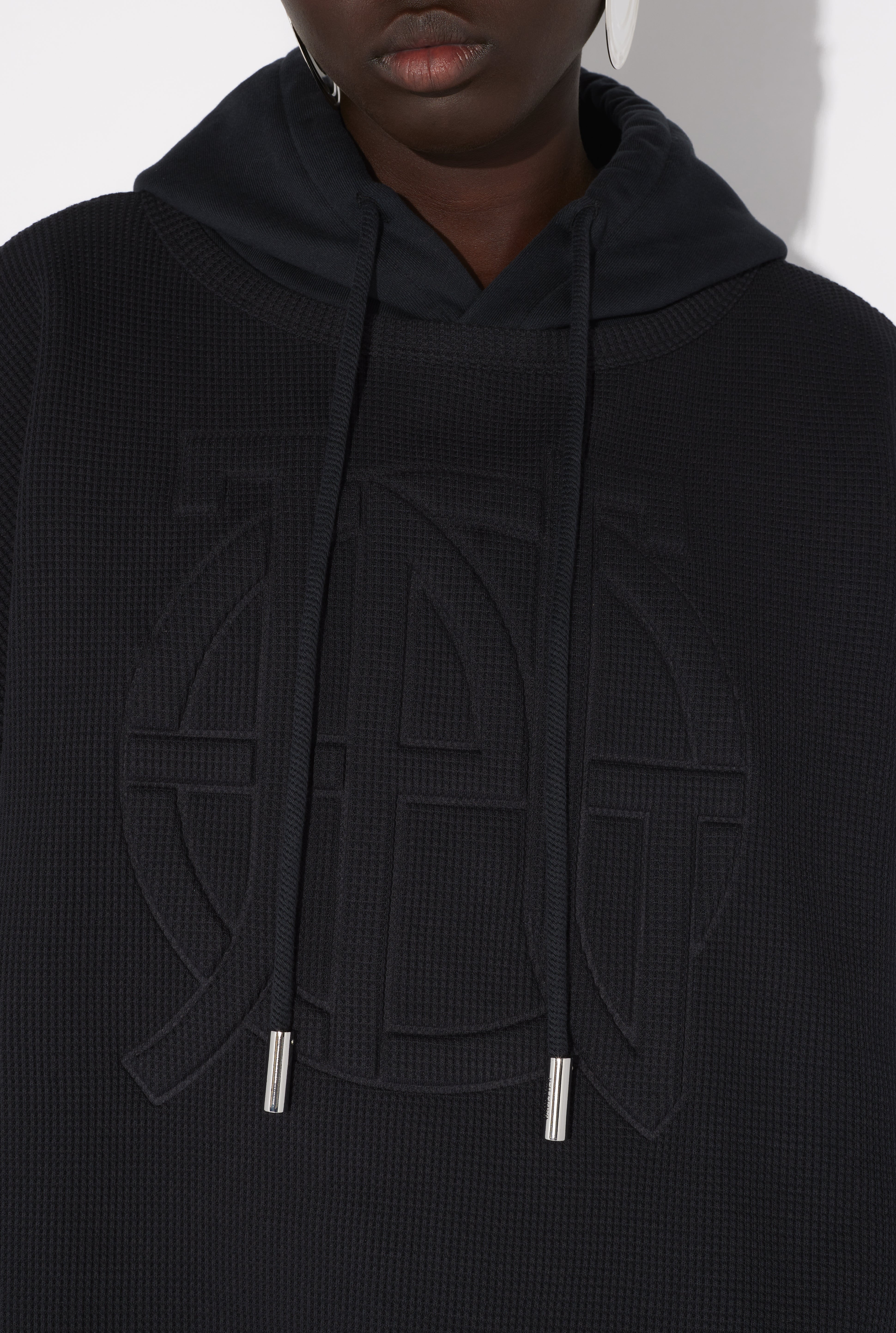 THE OVERSIZED BLACK JPG SWEATSHIRT - 4