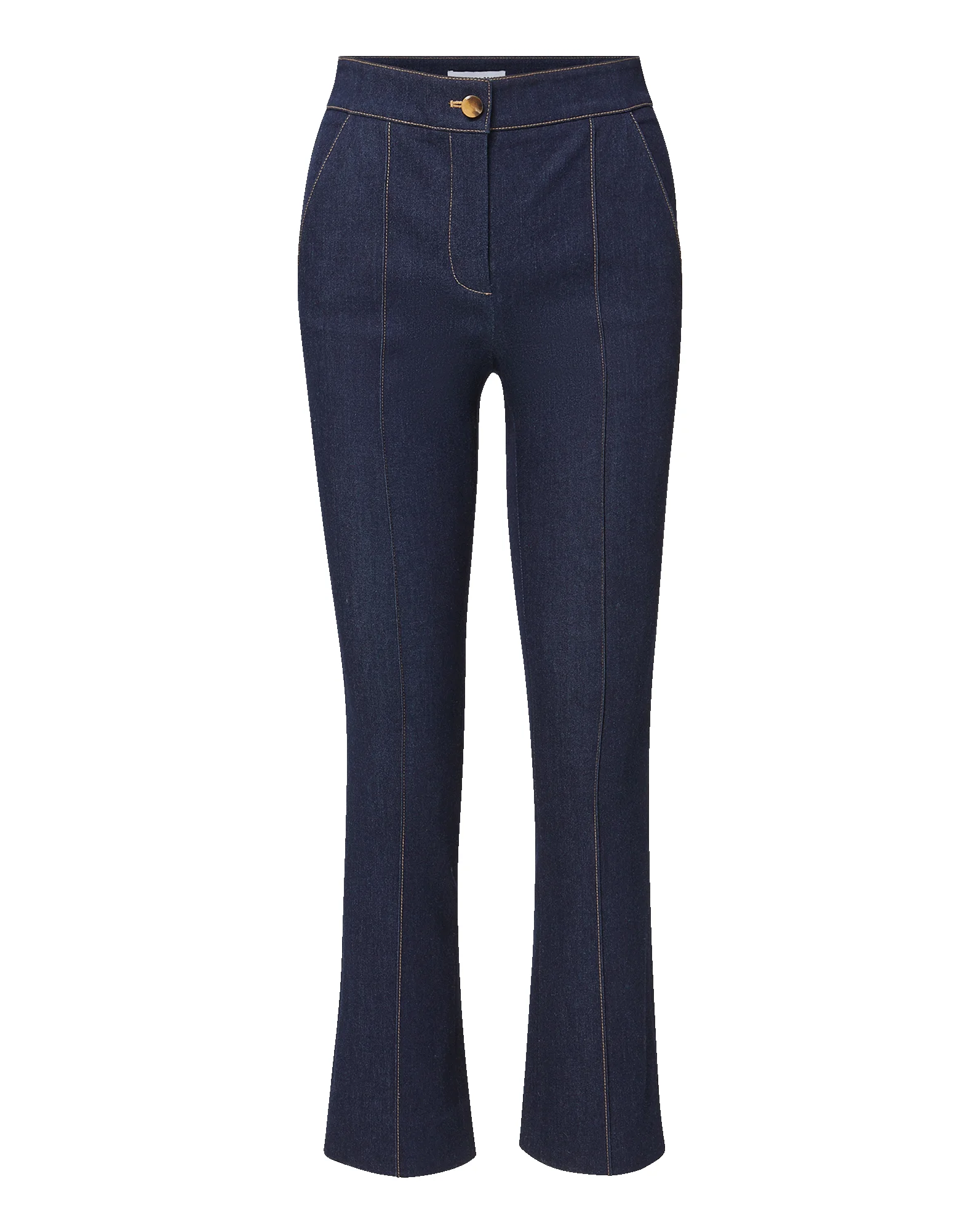 KIMRA DENIM KICK-FLARE PANT - 1