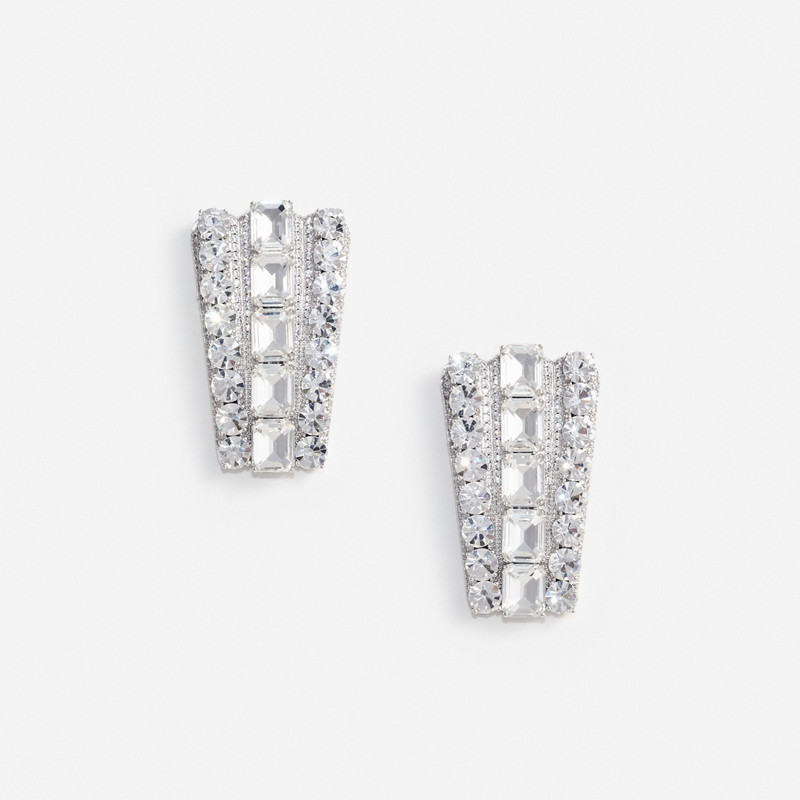 Multi Crystal Earrings - 1